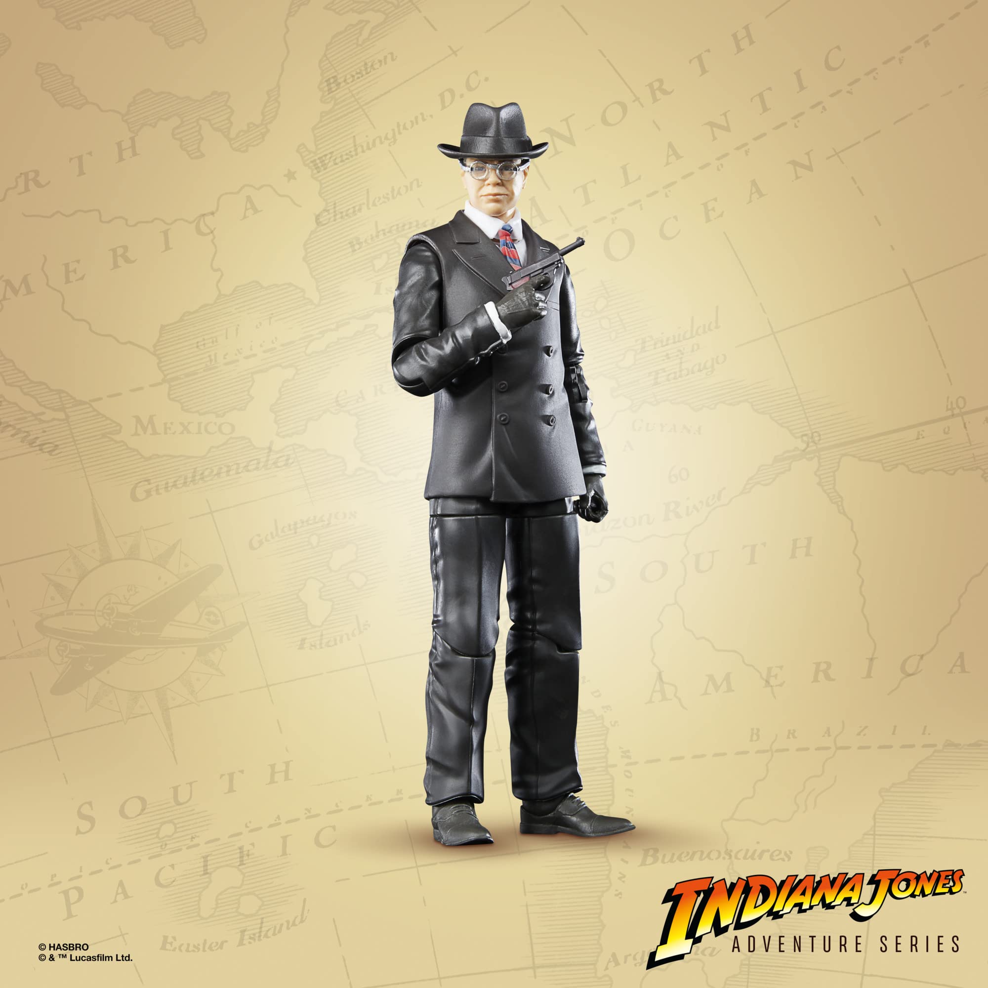 Foto 6 pulgar | Figura De Acción Hasbro Indiana Jones Raiders Lost Ark De 6 Pulgadas - Venta Internacional.