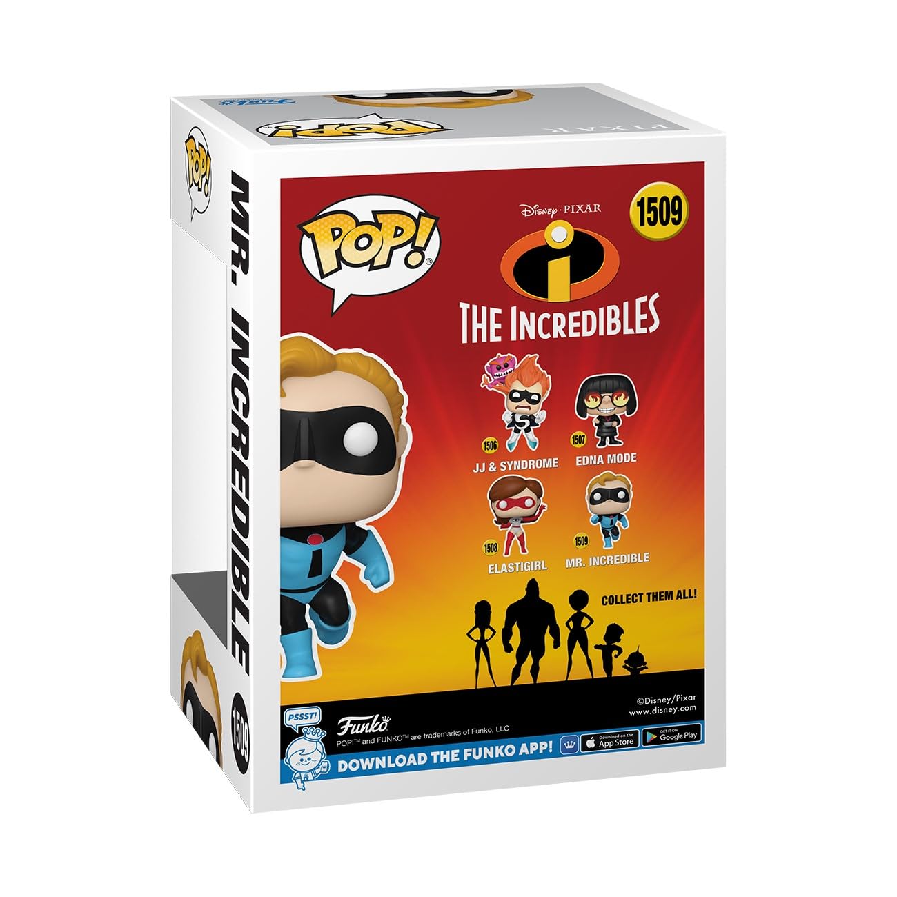 Foto 4 pulgar | Figura De Vinilo Coleccionable Funko Pop Disney Incredibles - Venta Internacional.