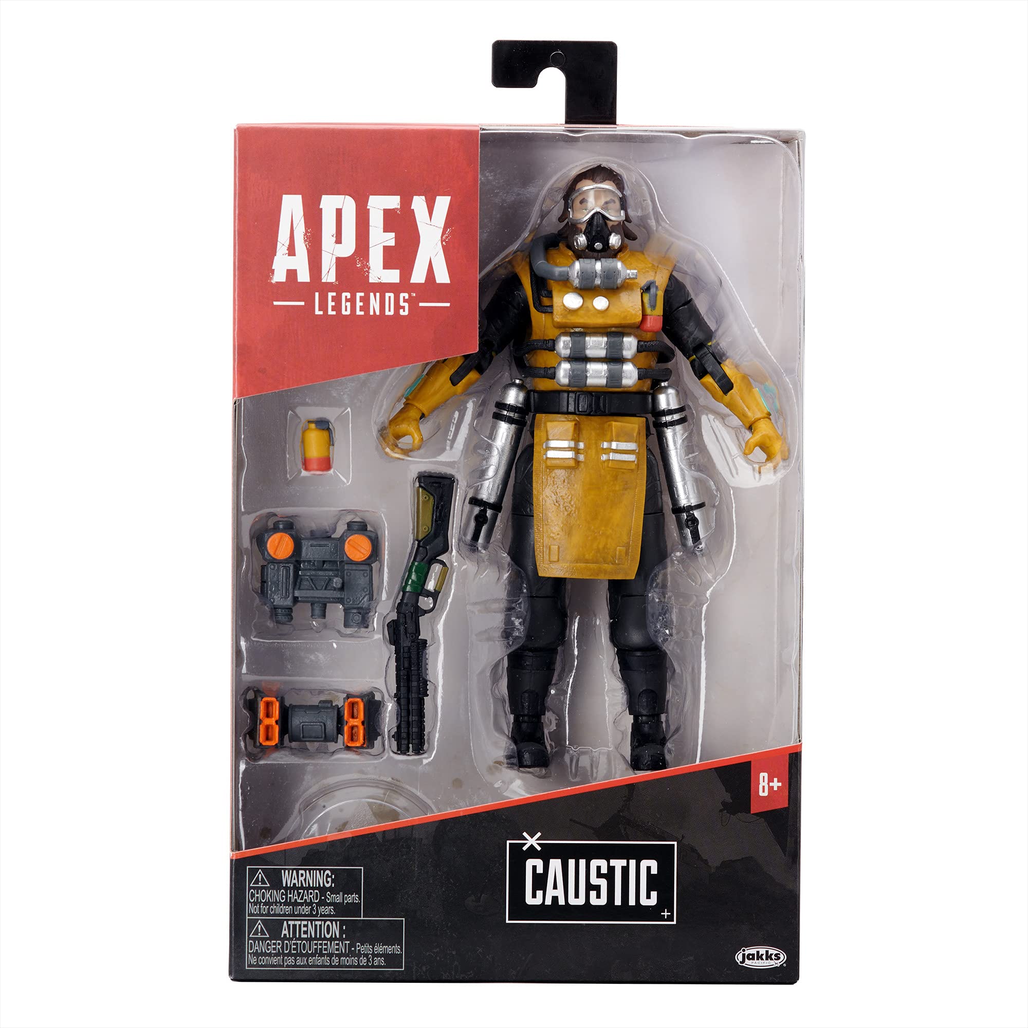 Foto 5 | Figura De Acción Electronic Arts Apex Legends Caustic 15 Cm - Venta Internacional.