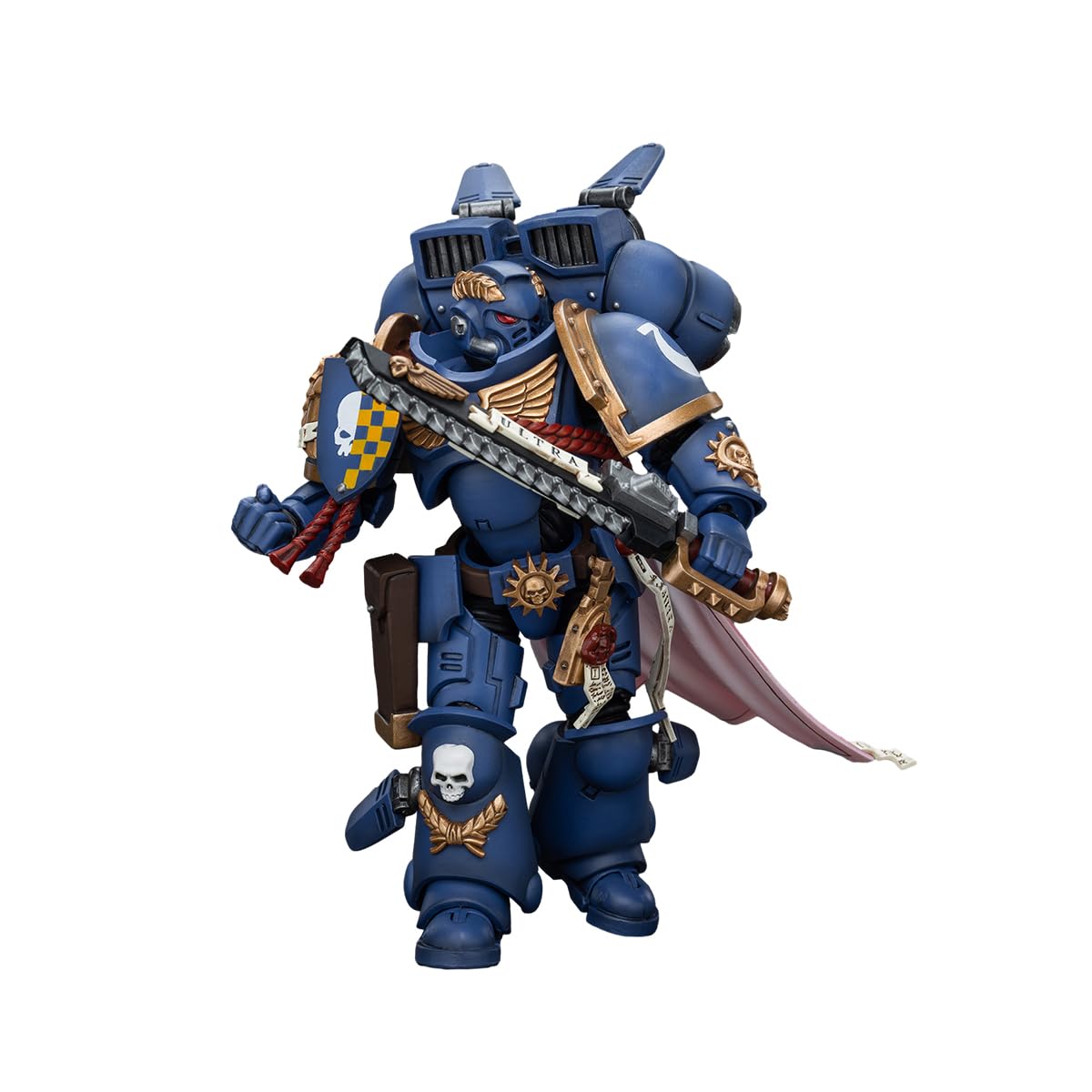 Foto 4 pulgar | Figura De Acción Joytoy Warhammer 40,000 Ultramarines Captain - Venta Internacional.