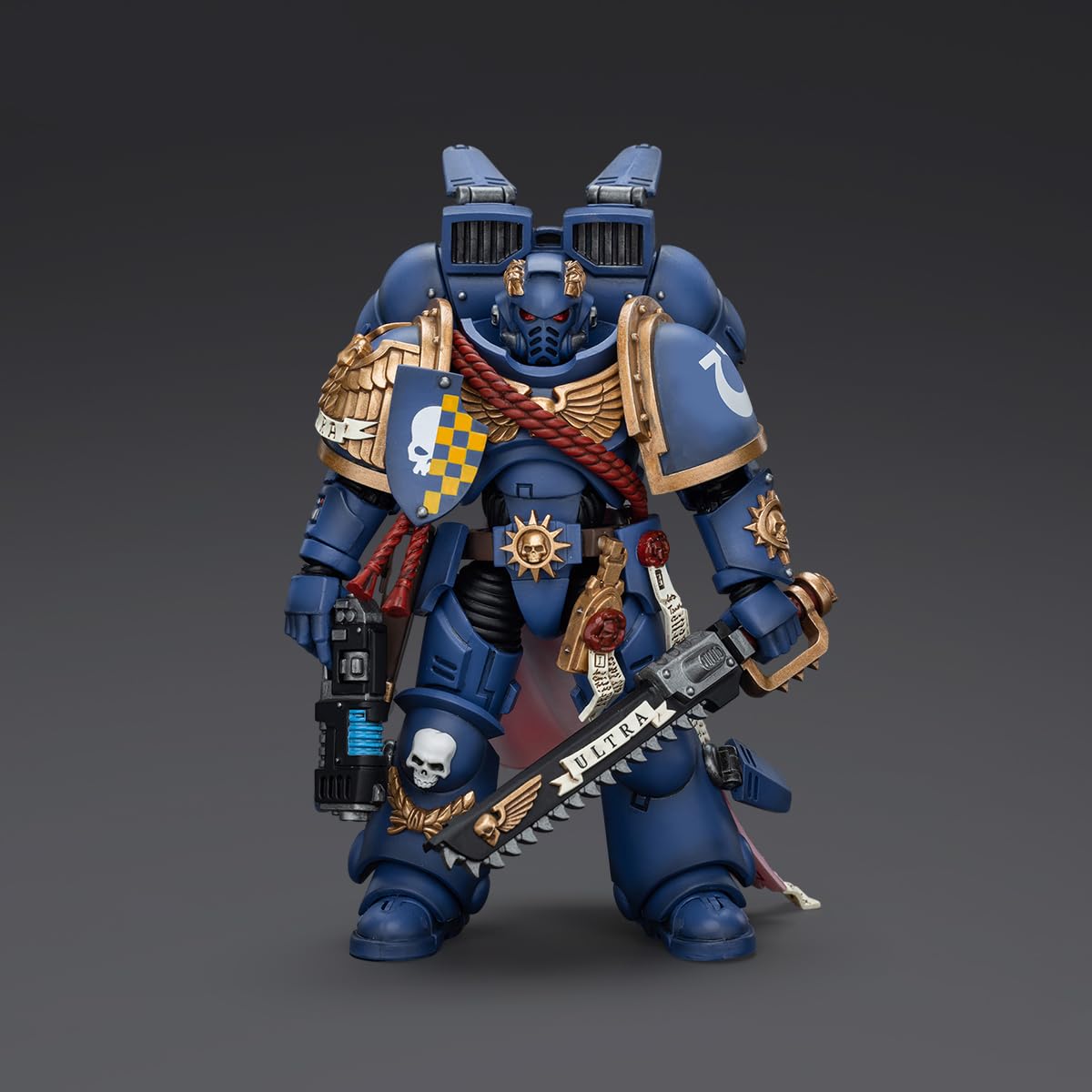 Foto 6 pulgar | Figura De Acción Joytoy Warhammer 40,000 Ultramarines Captain - Venta Internacional.