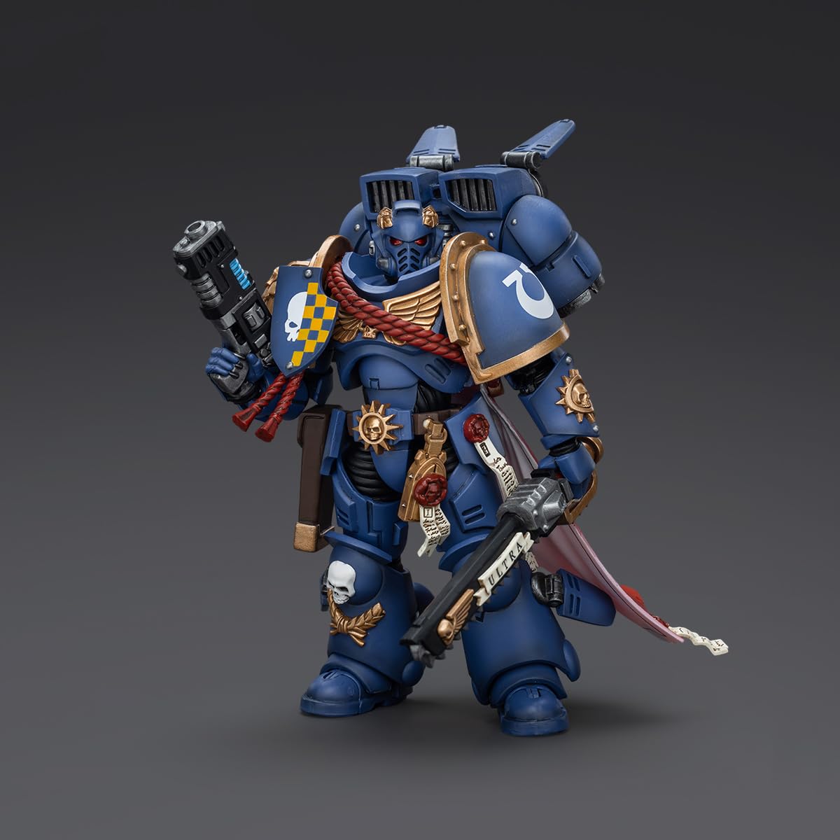 Foto 7 pulgar | Figura De Acción Joytoy Warhammer 40,000 Ultramarines Captain - Venta Internacional.