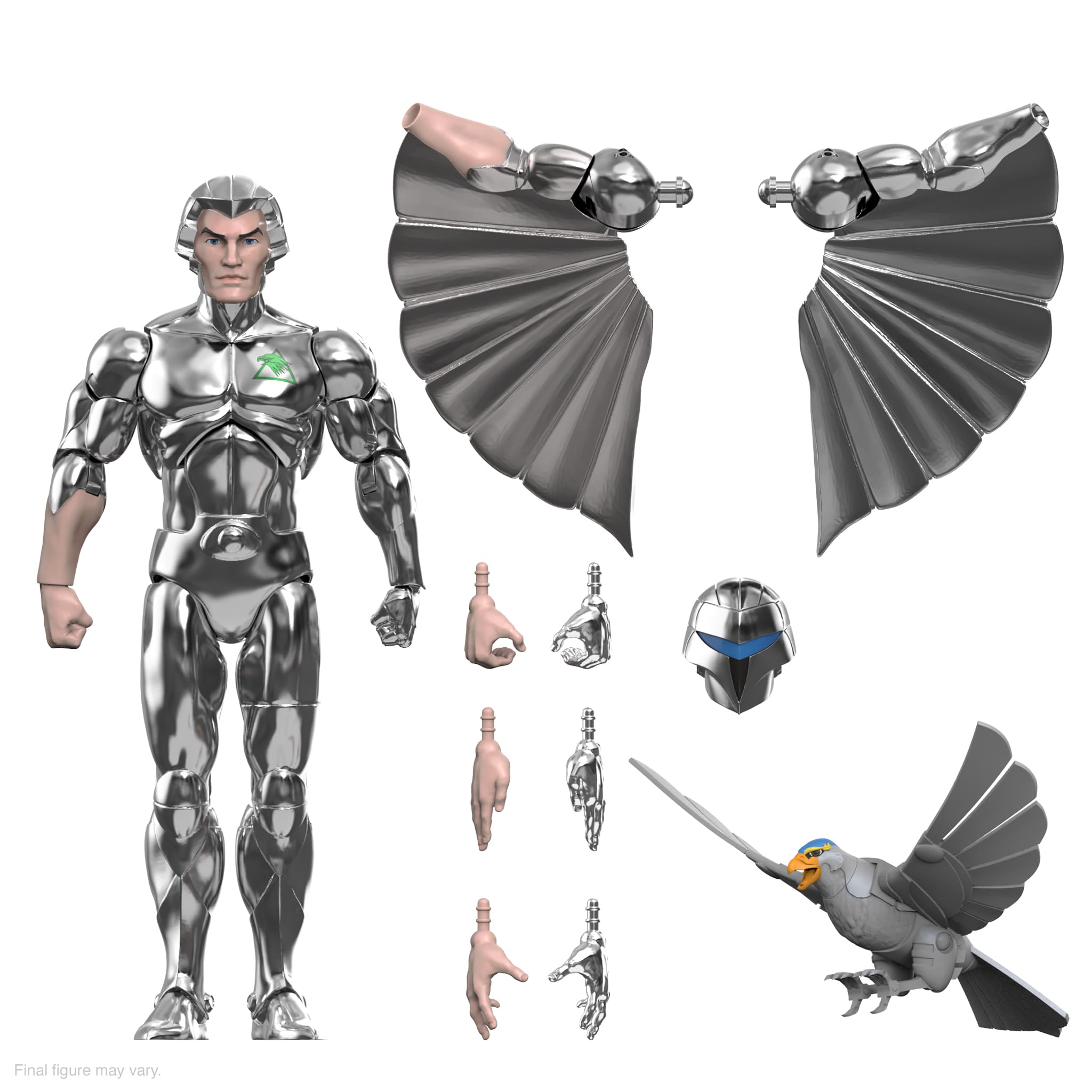 Figura De Acción Super7 Ultimates Silverhawks Quicksilver 18 Cm - Venta Internacional.