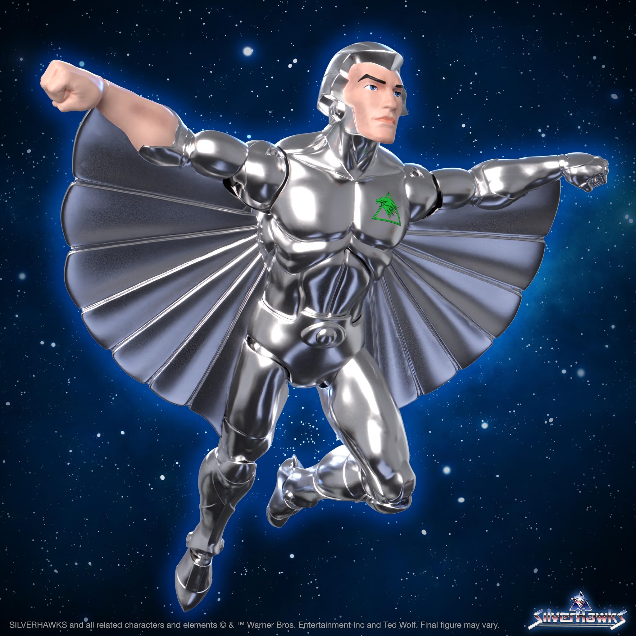 Foto 4 pulgar | Figura De Acción Super7 Ultimates Silverhawks Quicksilver 18 Cm - Venta Internacional.