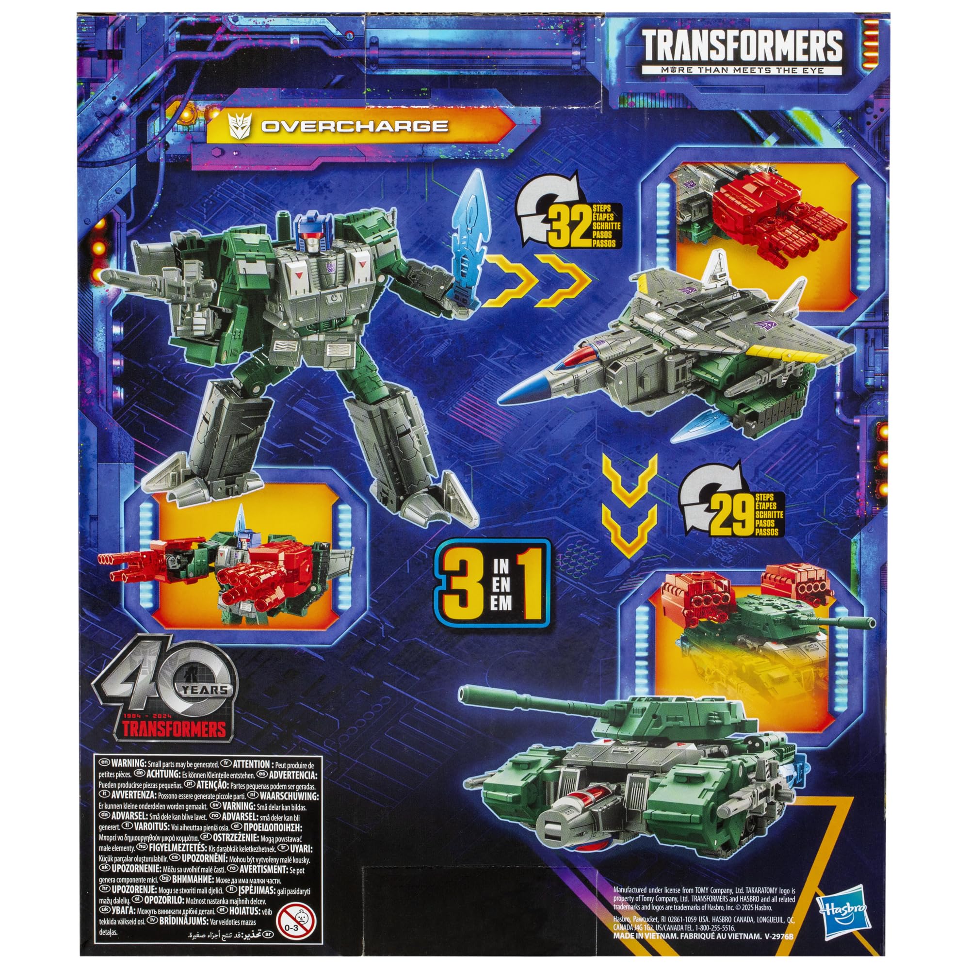 Foto 7 pulgar | Figura De Acción Transformers Legacy United Leader Overcharge - Venta Internacional.