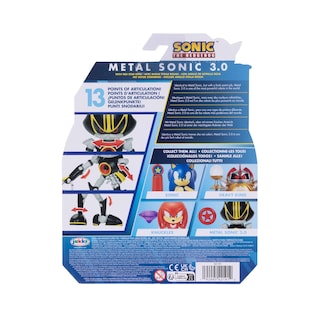 Foto 4 | Figura De Acción Sonic The Hedgehog Metal Sonic 3.0 10cm - Venta Internacional.