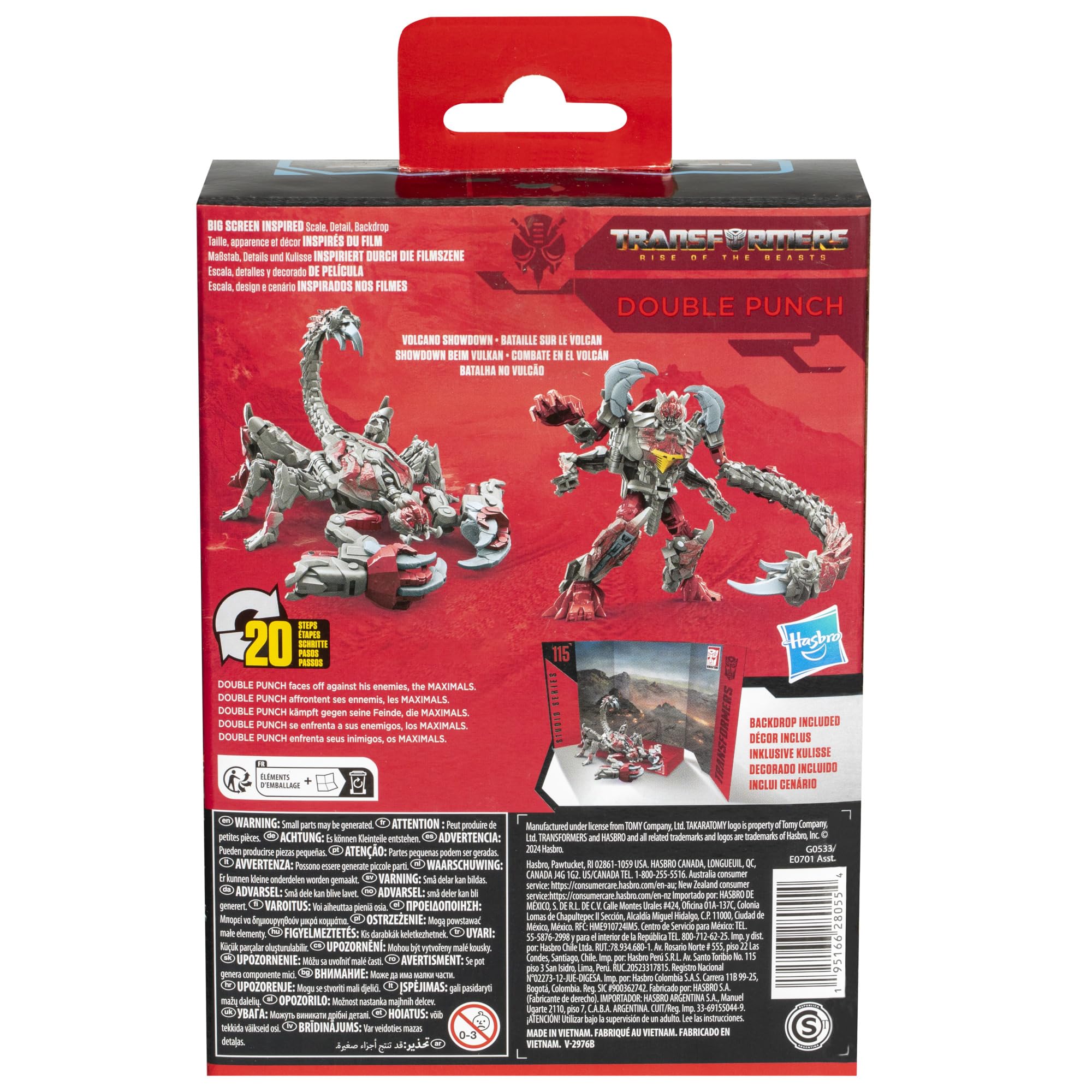 Foto 5 | Figura De Acción Transformers Studio Series 115 Double Punch - Venta Internacional.