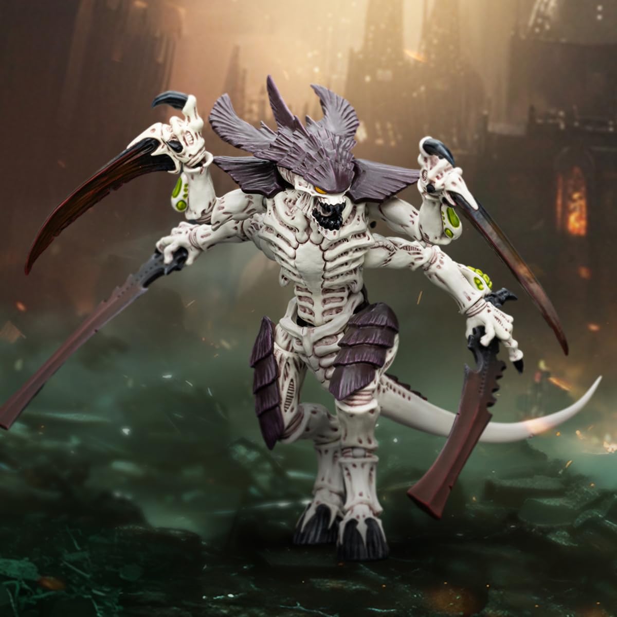 Foto 3 pulgar | Figura De Acción Joytoy Warhammer 40,000 Tyranids Hive Leviathan - Venta Internacional.
