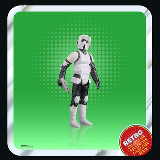 Foto 5 | Figura De Acción Star Wars Retro Collection Biker Scout 9 Cm - Venta Internacional.