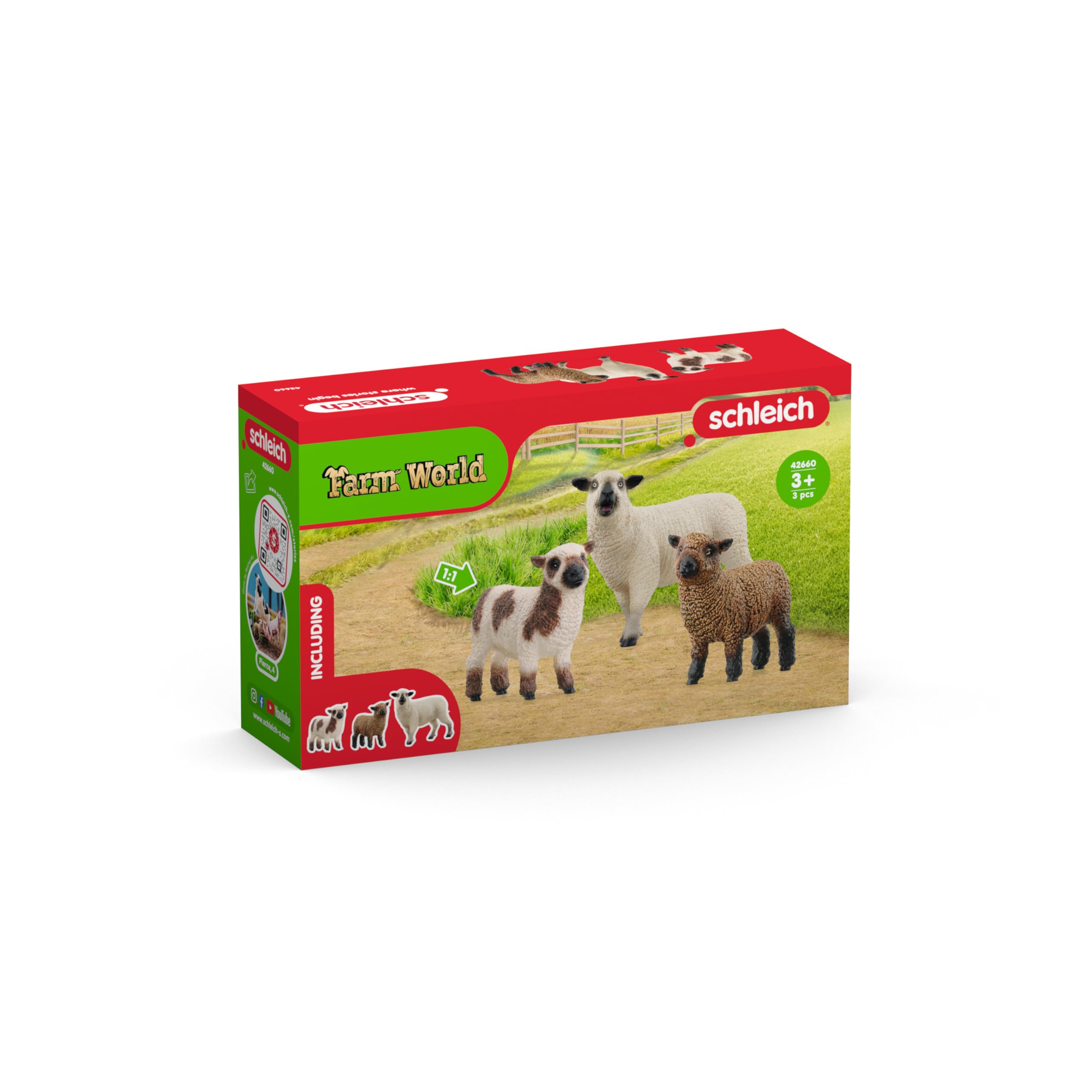 Foto 8 pulgar | Figura De Juguete Schleich Sheep Friends Con 2 Muñecos Southdown - Venta Internacional.