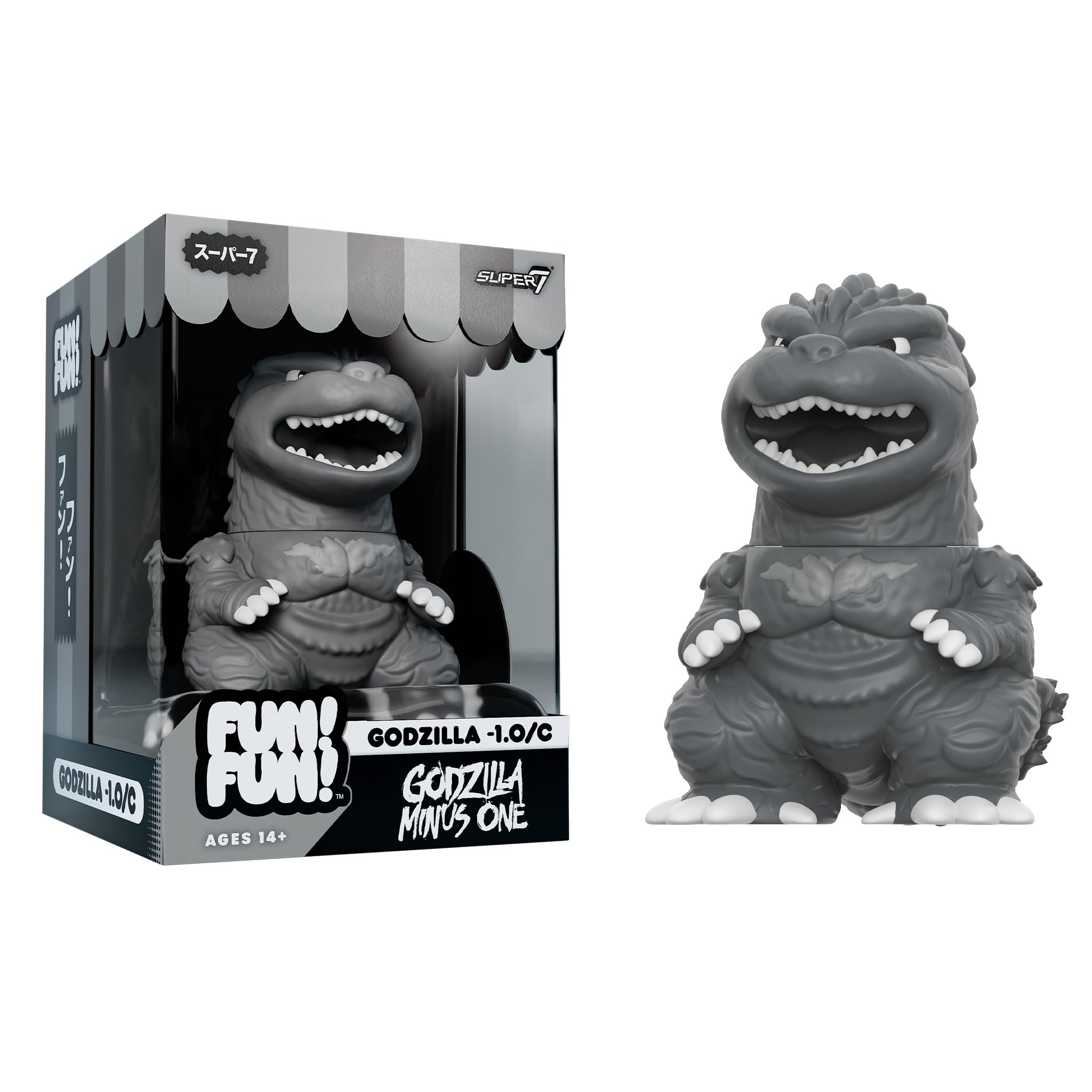 Figura De Vinilo Super7 Fun! ¡diversión! Toho Godzilla Minus One 5 Pulgadas - Venta Internacional.
