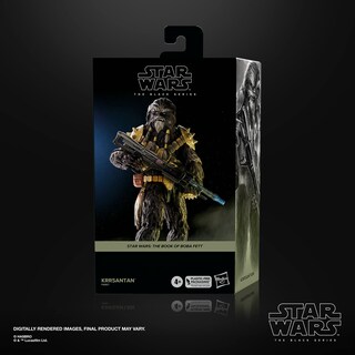 Foto 2 | Figura De Acción Hasbro Star Wars The Black Series Krrsantan - Venta Internacional.