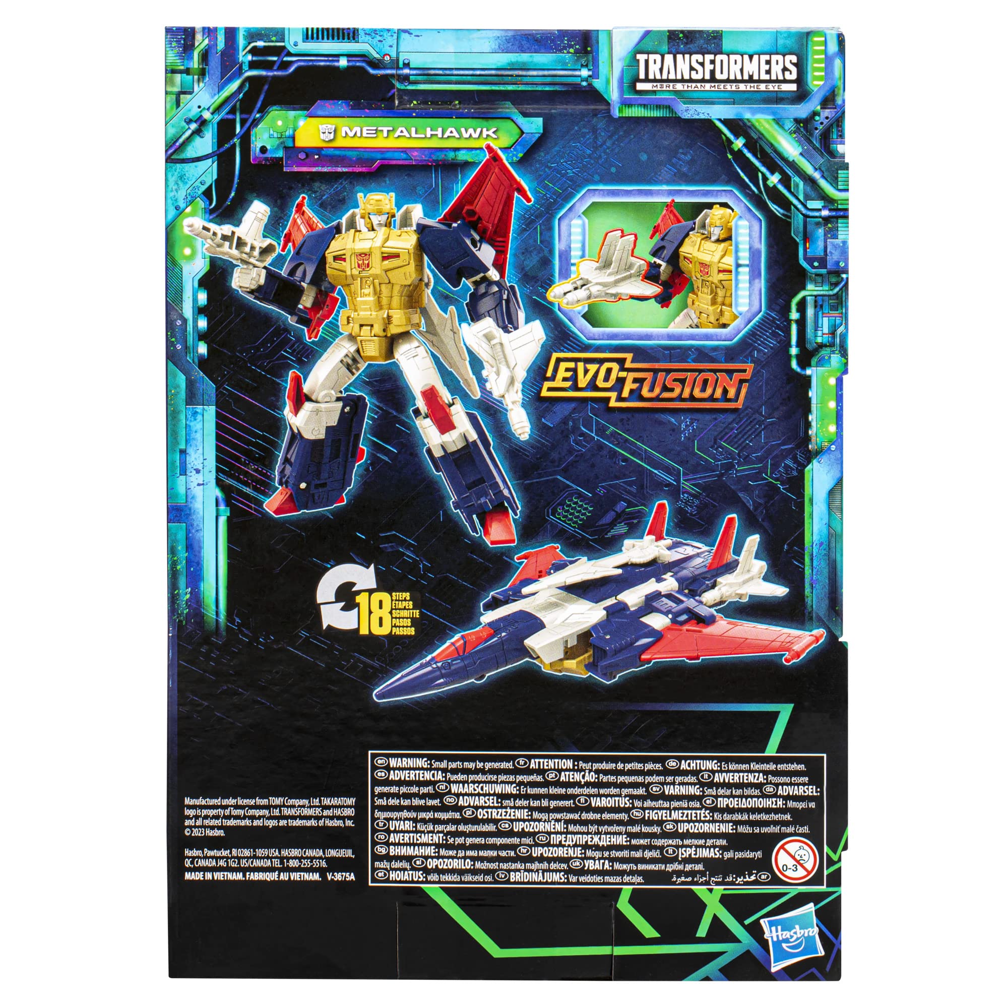 Foto 4 pulgar | Figura De Acción Transformers Legacy Evolution Voyager Metalhawk - Venta Internacional.