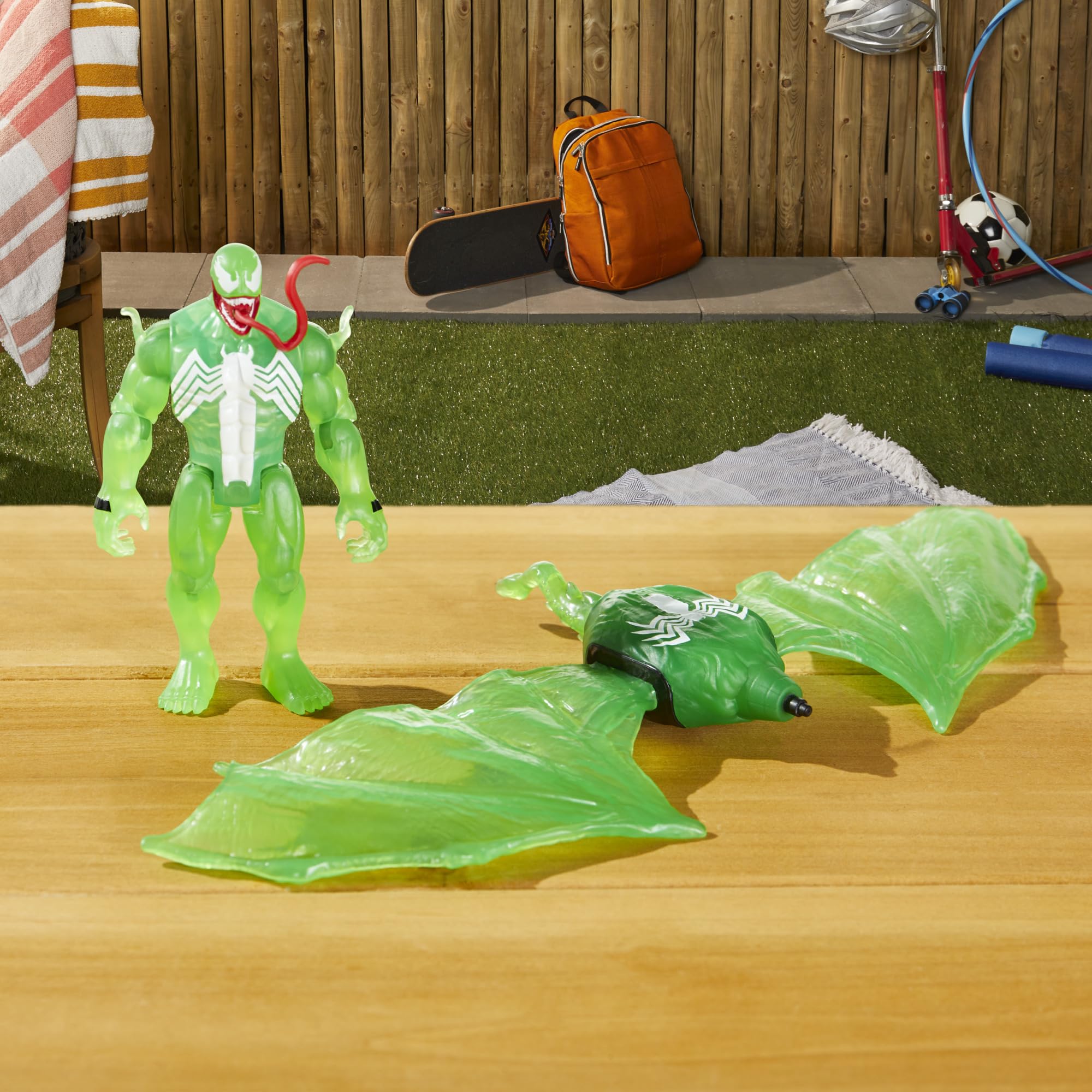 Foto 5 pulgar | Set De Juego Con Figura De Acción Y Vehículo Hasbro Marvel Venom - Venta Internacional.