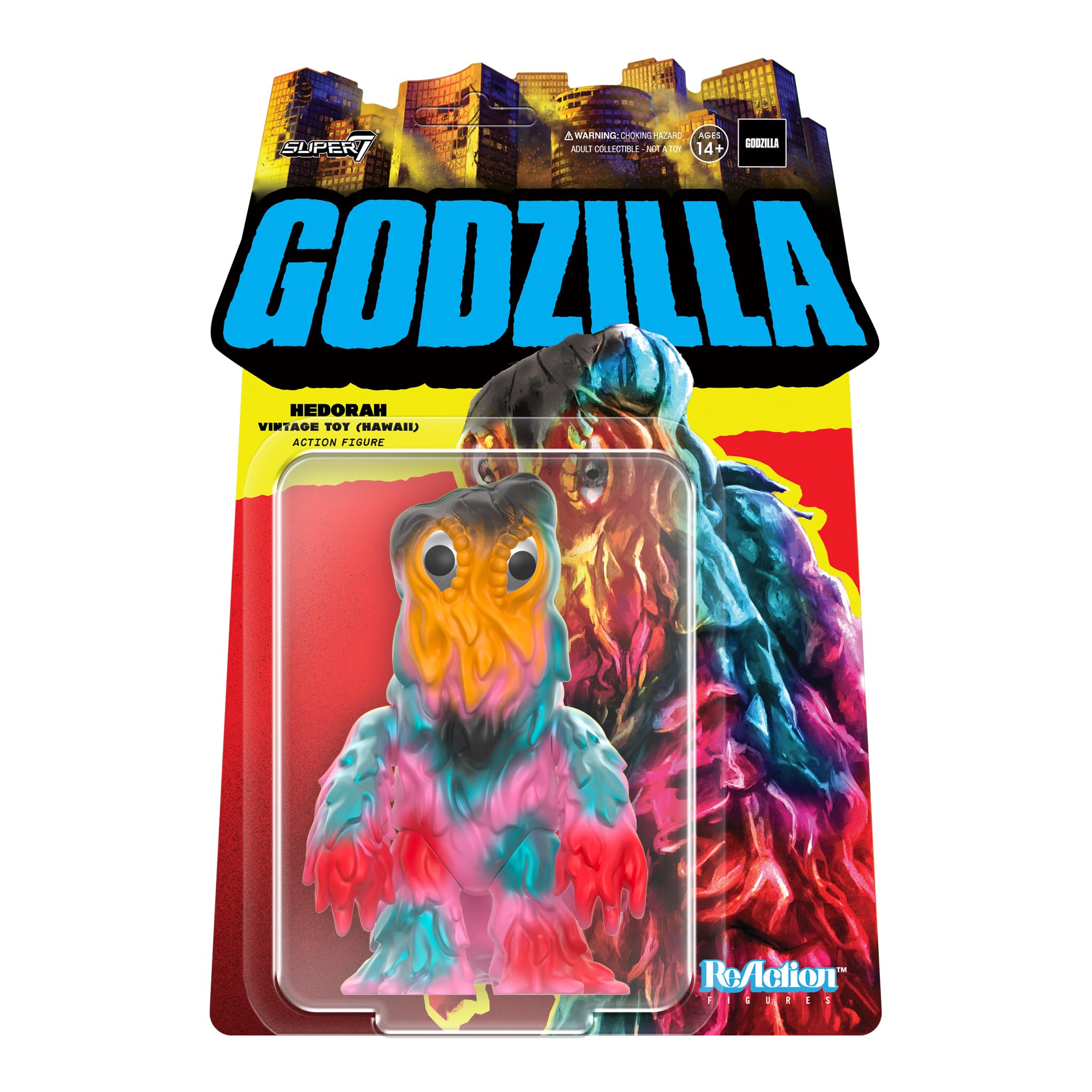 Figura De Acción Super7 Toho Godzilla Hedorah, 9,5 Cm, Vintage - Venta Internacional.