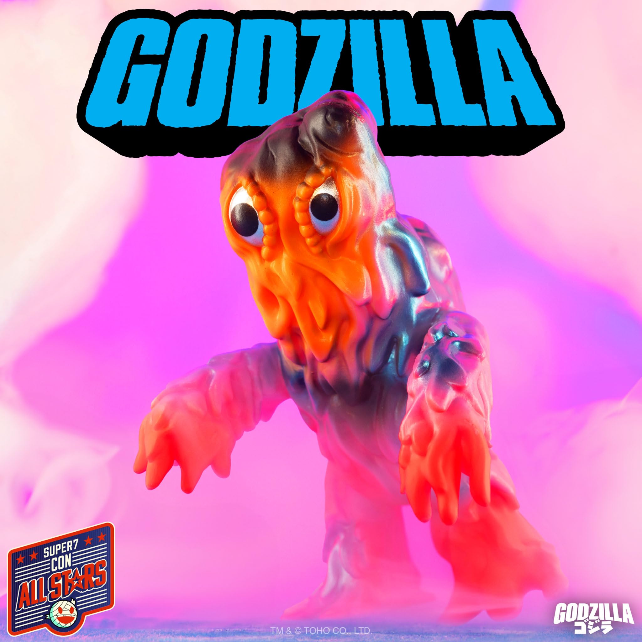 Foto 4 pulgar | Figura De Acción Super7 Toho Godzilla Hedorah, 9,5 Cm, Vintage - Venta Internacional.