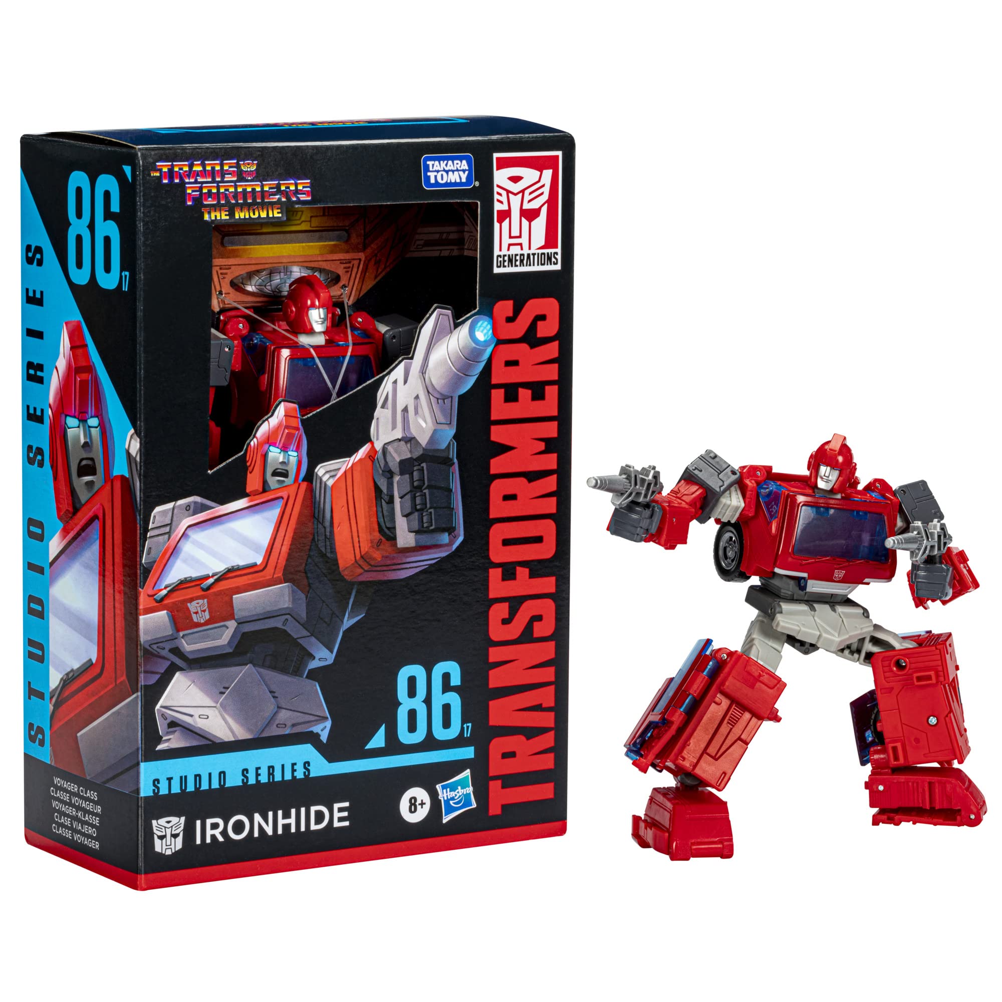 Foto 4 pulgar | Figura De Acción Transformers Studio Series 86-17 Ironhide - Venta Internacional.
