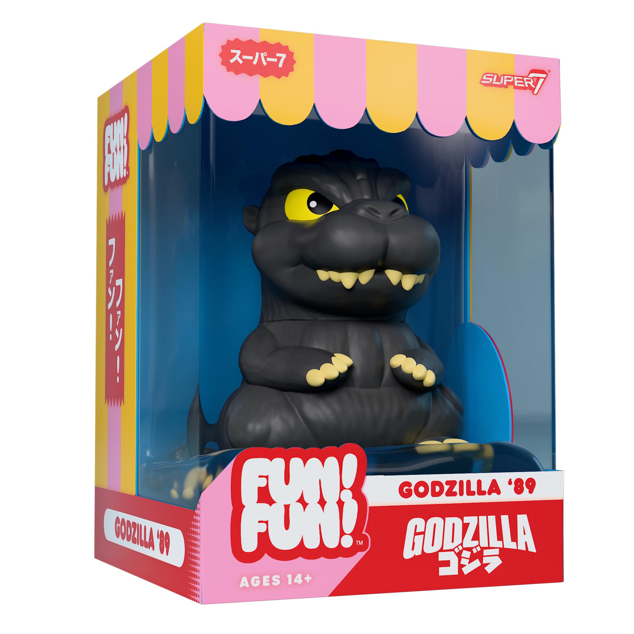 Foto 3 pulgar | Figura De Vinilo Super7 Fun! ¡diversión! Toho Godzilla '89:12,7 Cm - Venta Internacional.