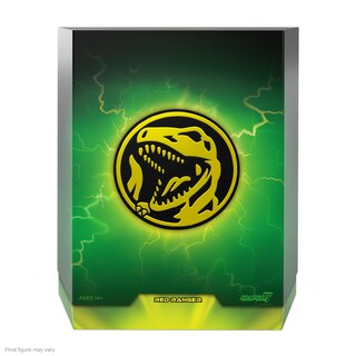 Foto 3 | Figura De Acción Super7 Ultimates! Mighty Morphin Power Rangers Red Ranger - Venta Internacional.