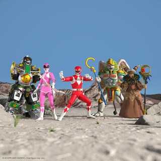 Foto 5 | Figura De Acción Super7 Ultimates! Mighty Morphin Power Rangers Red Ranger - Venta Internacional.