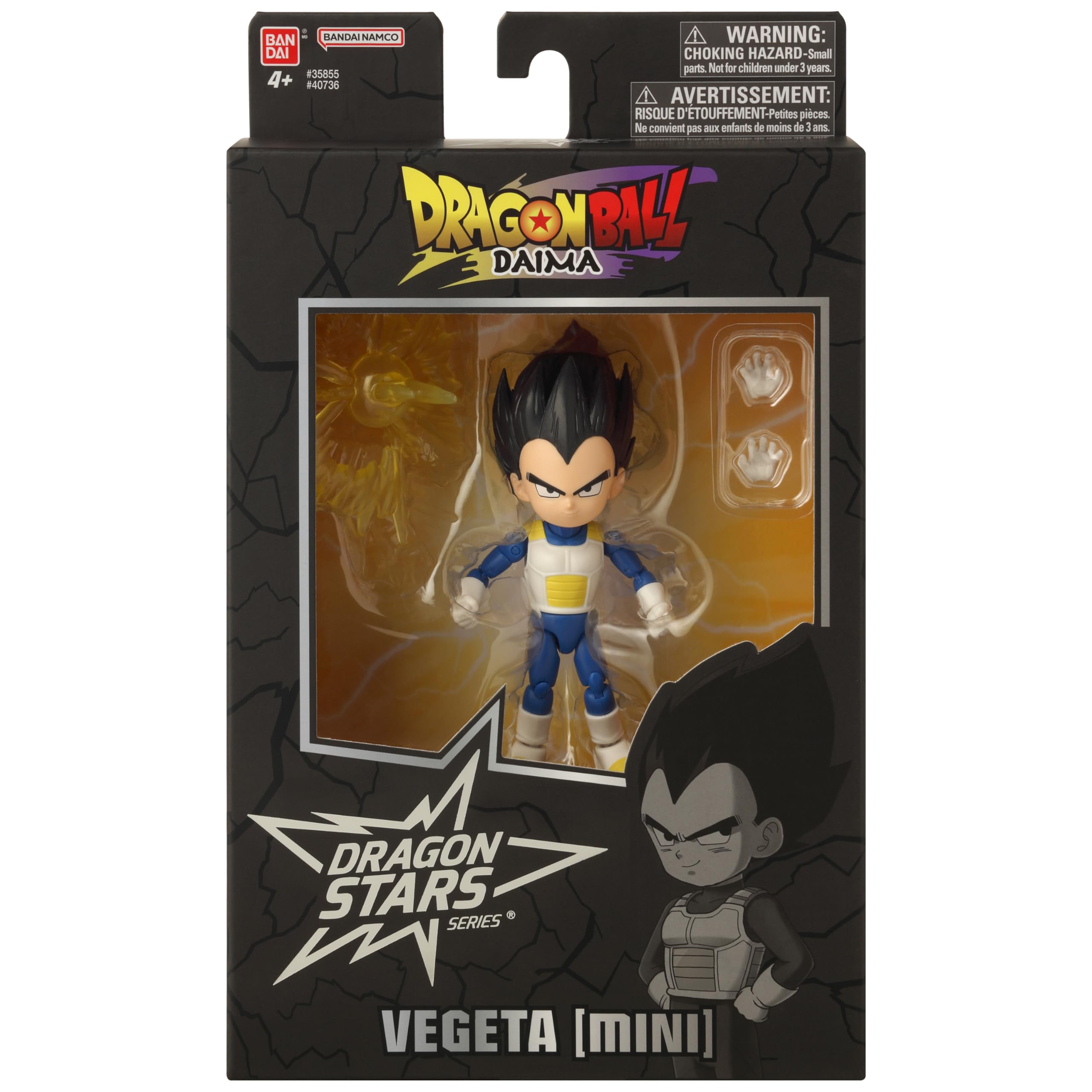 Foto 7 pulgar | Figura De Acción Dragon Ball Daima Vegeta Dragon Stars Series - Venta Internacional.