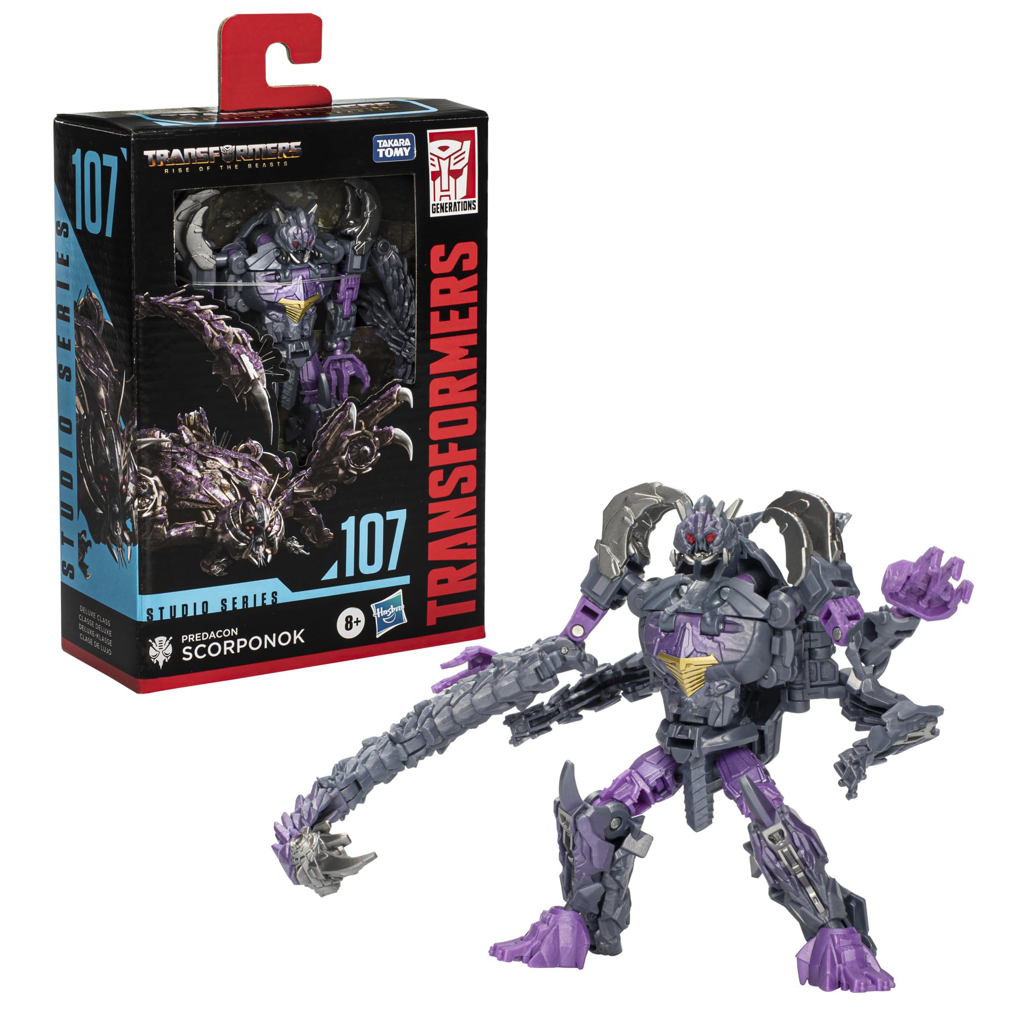 Foto 3 | Figura De Acción Transformers Studio Serie 107 Predacon Scorponok - Venta Internacional.