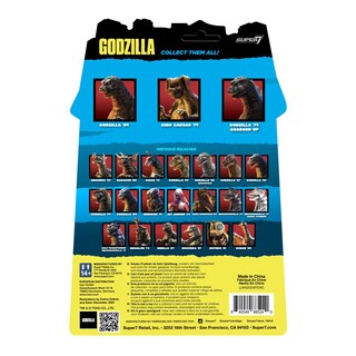Foto 3 | Figura De Acción Super7 Toho Reaction Godzilla 1974 9,5 Cm - Venta Internacional.