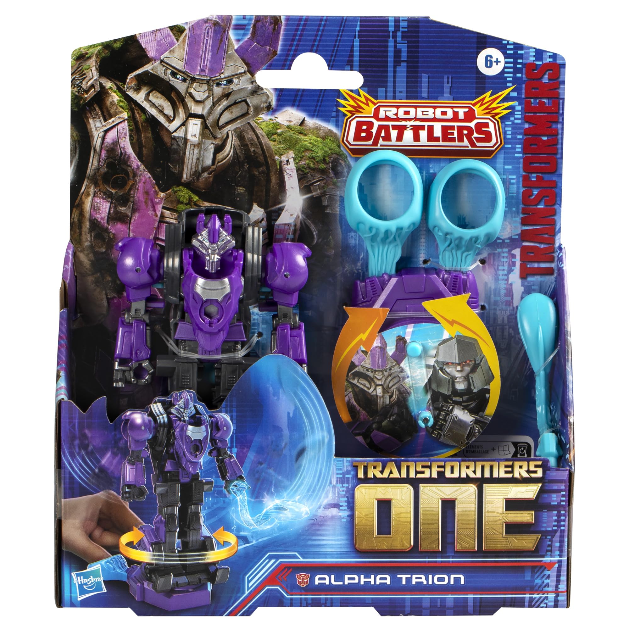 Foto 3 pulgar | Figura De Acción Transformers One Robot Battlers Alpha Trion - Venta Internacional.