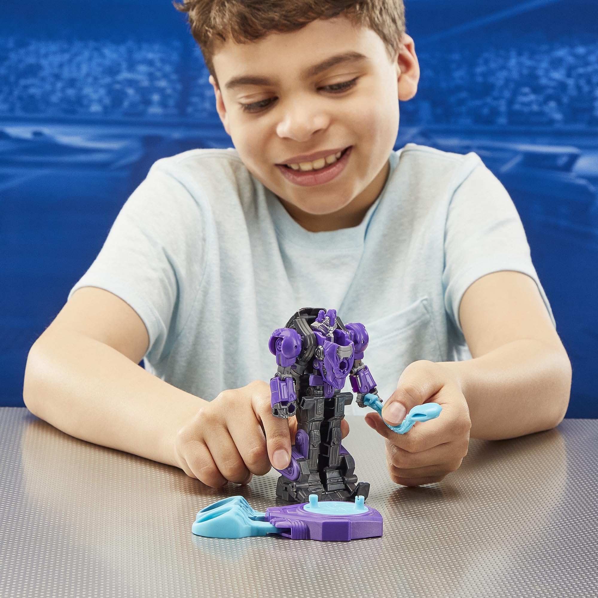 Foto 4 pulgar | Figura De Acción Transformers One Robot Battlers Alpha Trion - Venta Internacional.