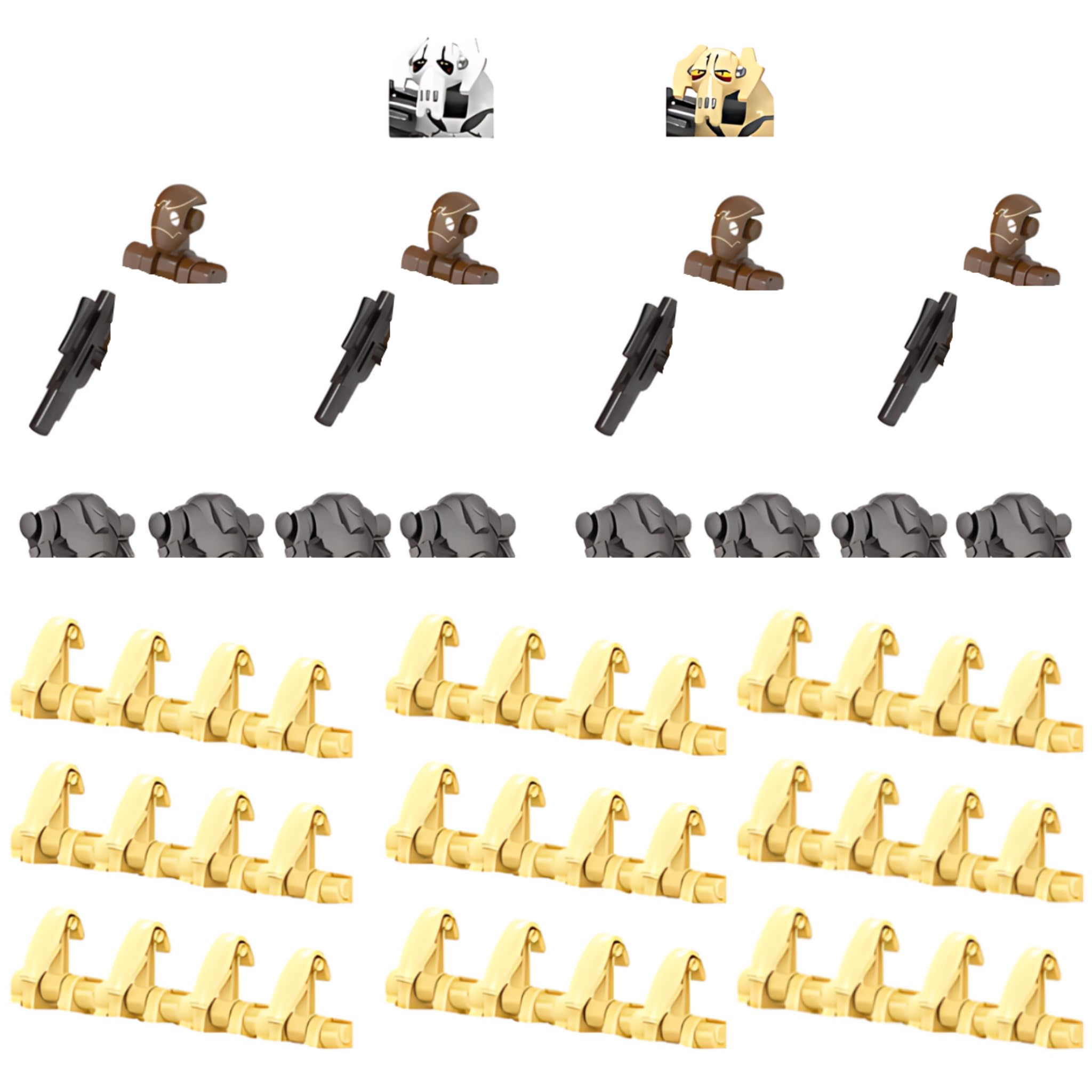 Foto 2 pulgar | Figuras De Acción Battle Soldiers, Paquete De 50 Piezas Para Niños - Venta Internacional.
