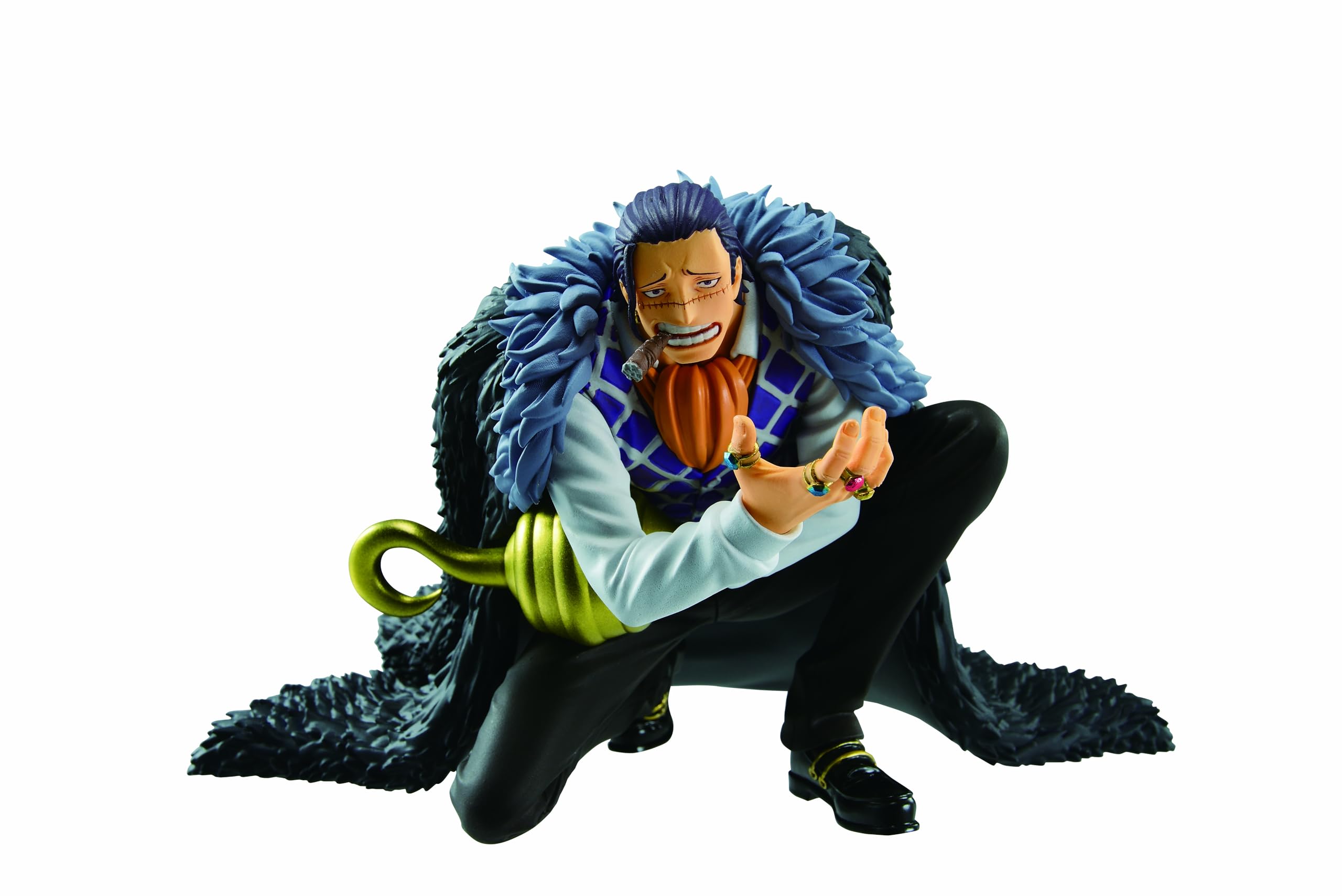 Foto 1 | Figura Banpresto One Piece Crocodile Battle Record Collection - Venta Internacional.