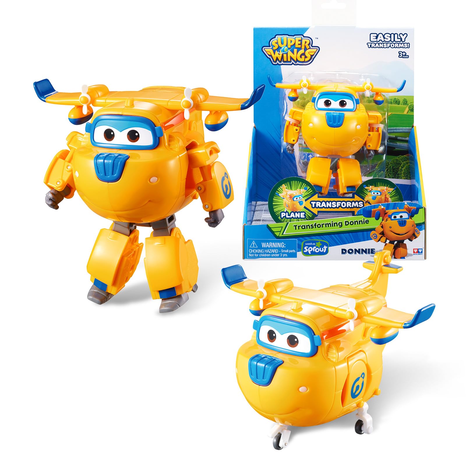 Foto 2 pulgar | Transformable Toys Super Wings Donnie Airplane 2 En 1 - Venta Internacional.