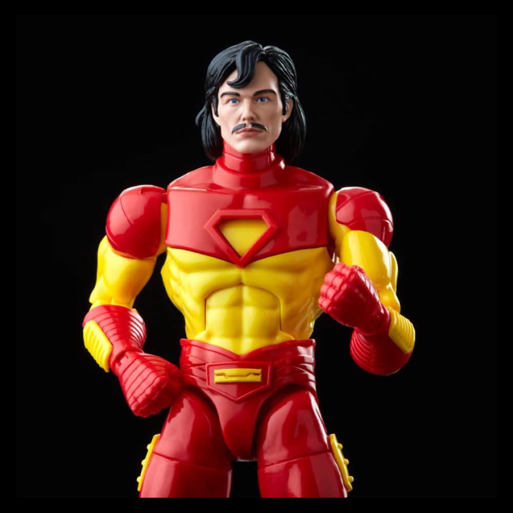Foto 3 pulgar | Figura De Acción Hasbro Marvel Legends Series Retro Iron Man - Venta Internacional.