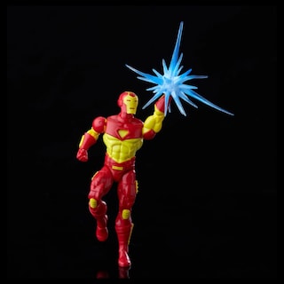 Foto 4 | Figura De Acción Hasbro Marvel Legends Series Retro Iron Man - Venta Internacional.