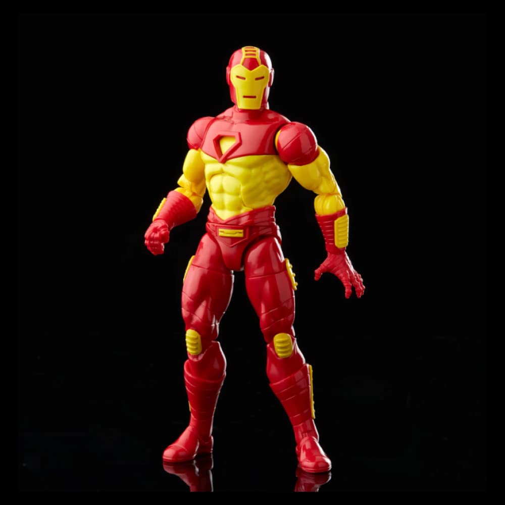 Foto 6 pulgar | Figura De Acción Hasbro Marvel Legends Series Retro Iron Man - Venta Internacional.