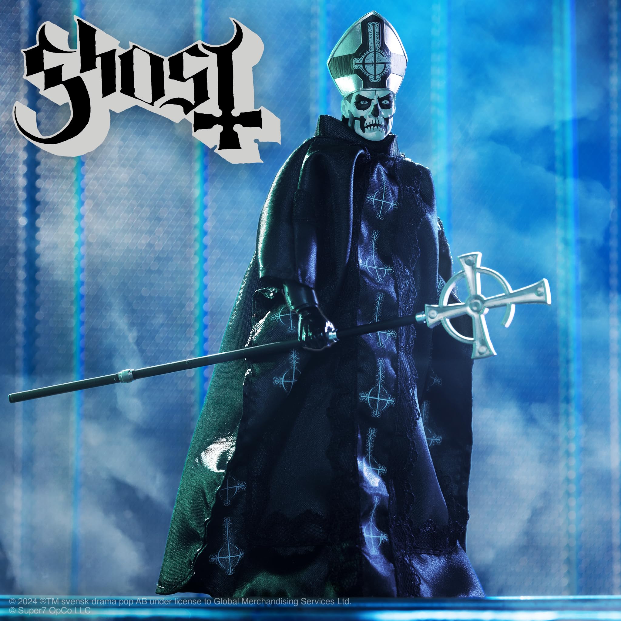 Foto 4 pulgar | Figura De Acción Super7 Deluxe Ghost Papa Emeritus Ii De 7 Pulgadas - Venta Internacional.