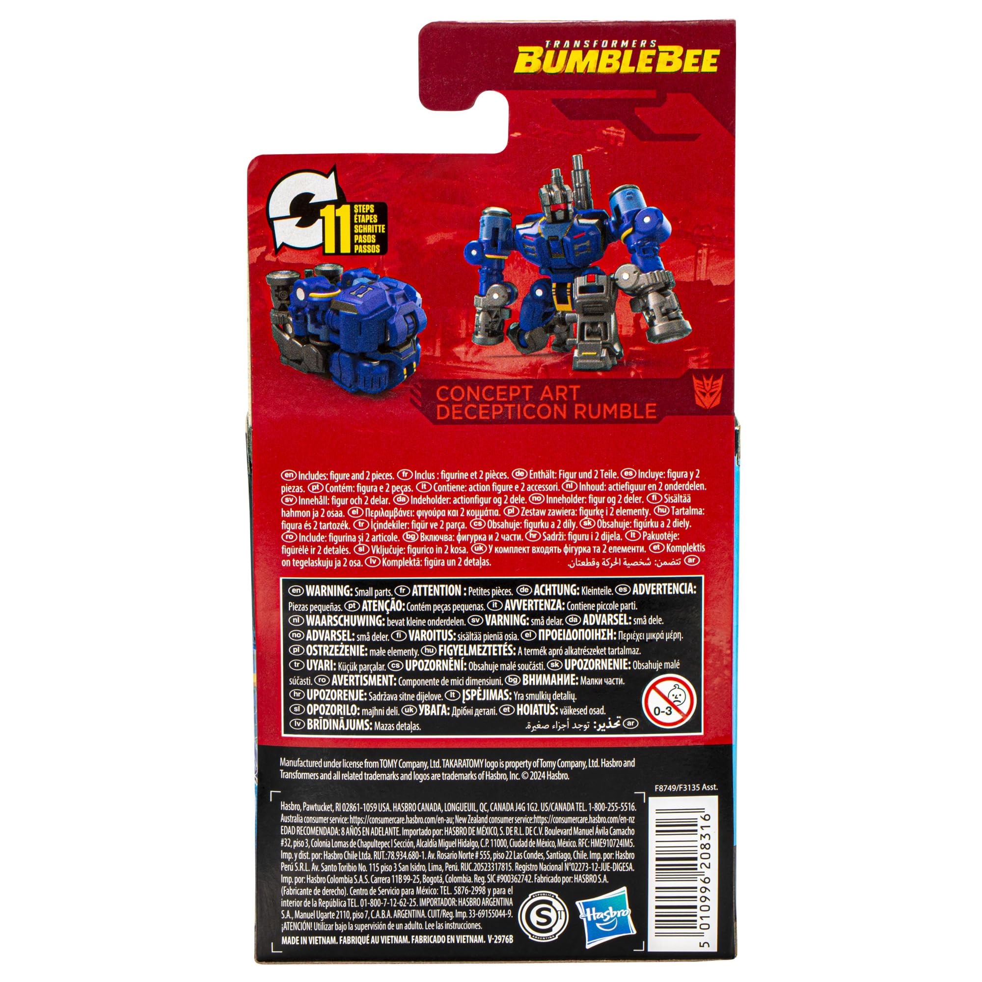 Foto 6 pulgar | Figura De Acción Transformers Studio Series Bumblebee Rumble - Venta Internacional.