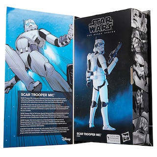 Foto 2 | Figura De Acción Hasbro Star Wars Fans Disney Scar Trooper 15 Cm - Venta Internacional.