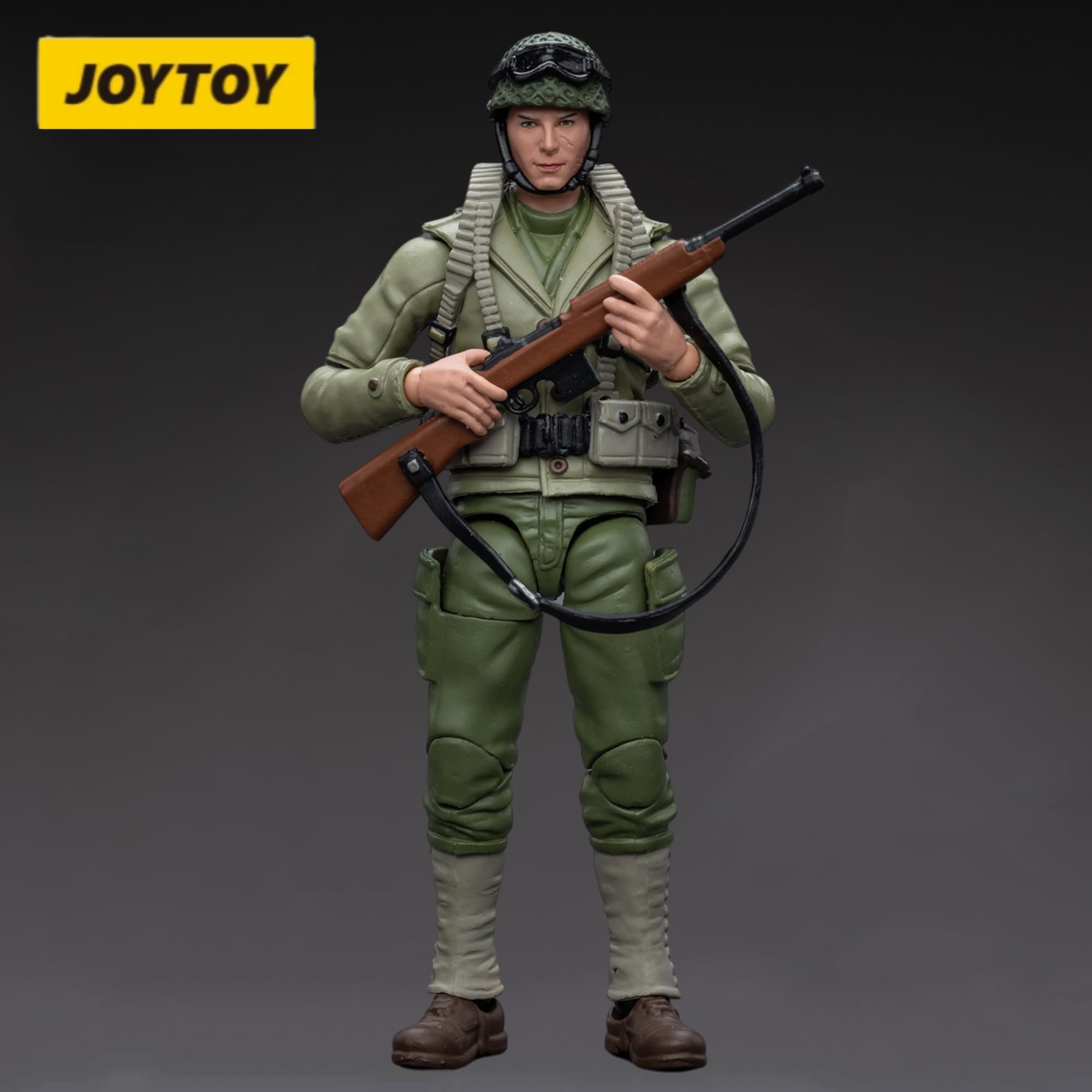 Foto 3 | Figura De Acción Joytoy 1/18 Soldado Del Ejército De Los Estados Unidos De La Segunda Guerra Mundial - Venta Intern