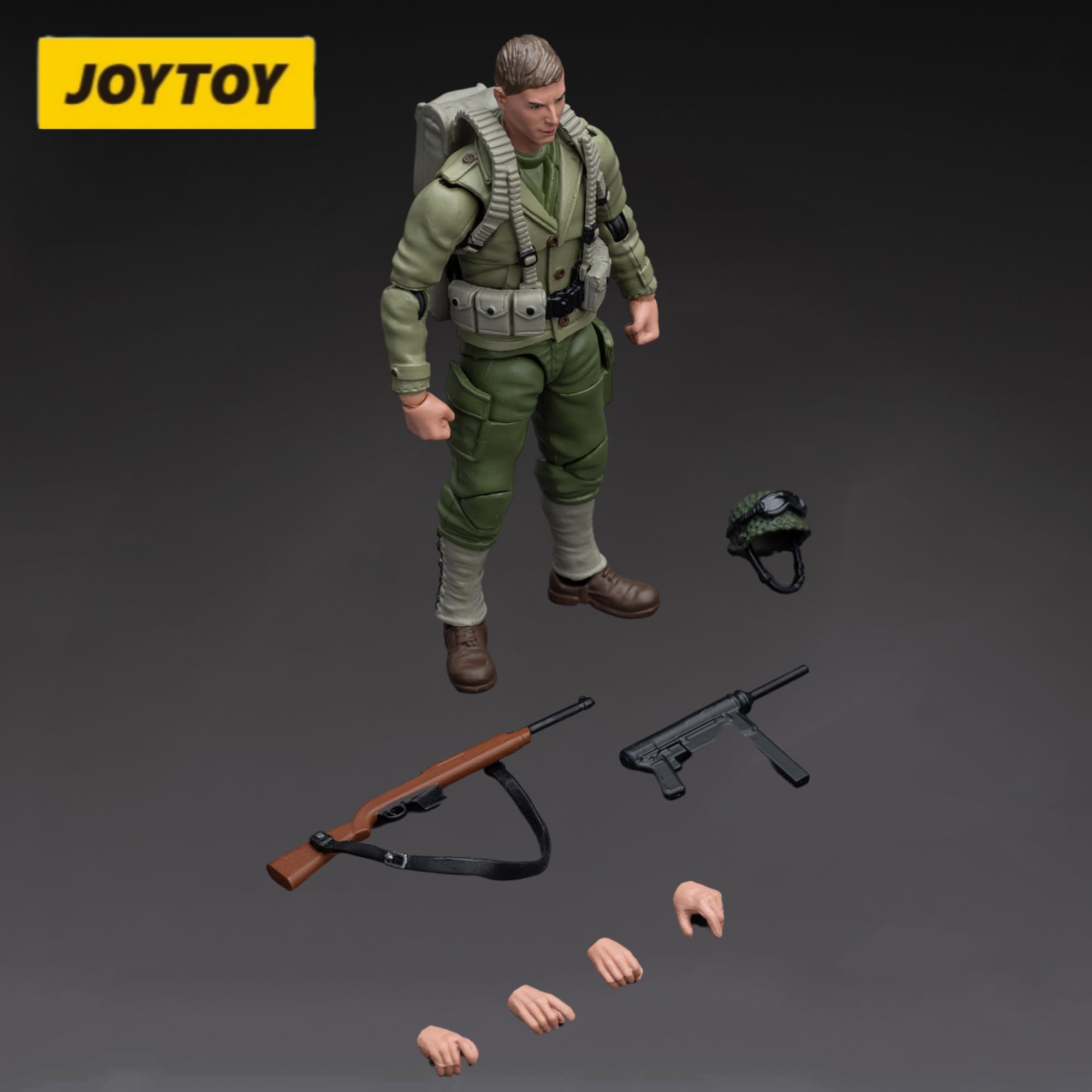 Foto 5 | Figura De Acción Joytoy 1/18 Soldado Del Ejército De Los Estados Unidos De La Segunda Guerra Mundial - Venta Intern