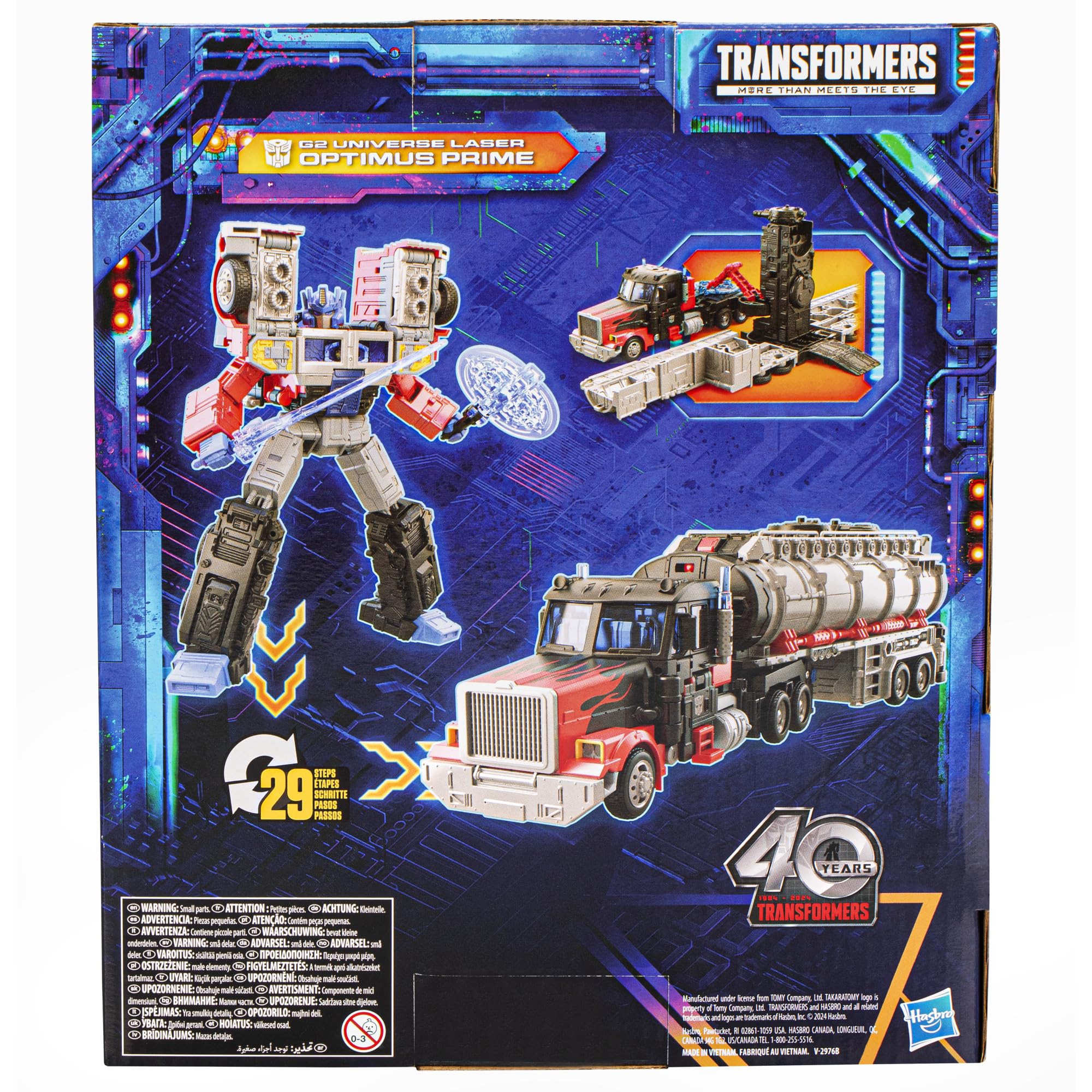 Foto 7 pulgar | Figura De Acción Transformers Legacy United Laser Optimus Prime - Venta Internacional.