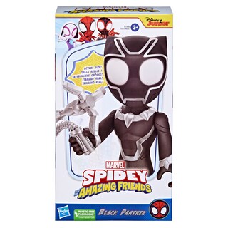 Foto 2 | Figura De Acción Hasbro Marvel Spidey Y Sus Increíbles Amigos Black Panther - Venta Internacional.
