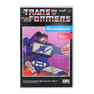 Foto 3 | Figura De Acción Super7 Transformers Deluxe Soundwave De 7 Pulgadas - Venta Internacional.