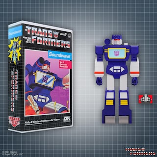 Foto 5 | Figura De Acción Super7 Transformers Deluxe Soundwave De 7 Pulgadas - Venta Internacional.