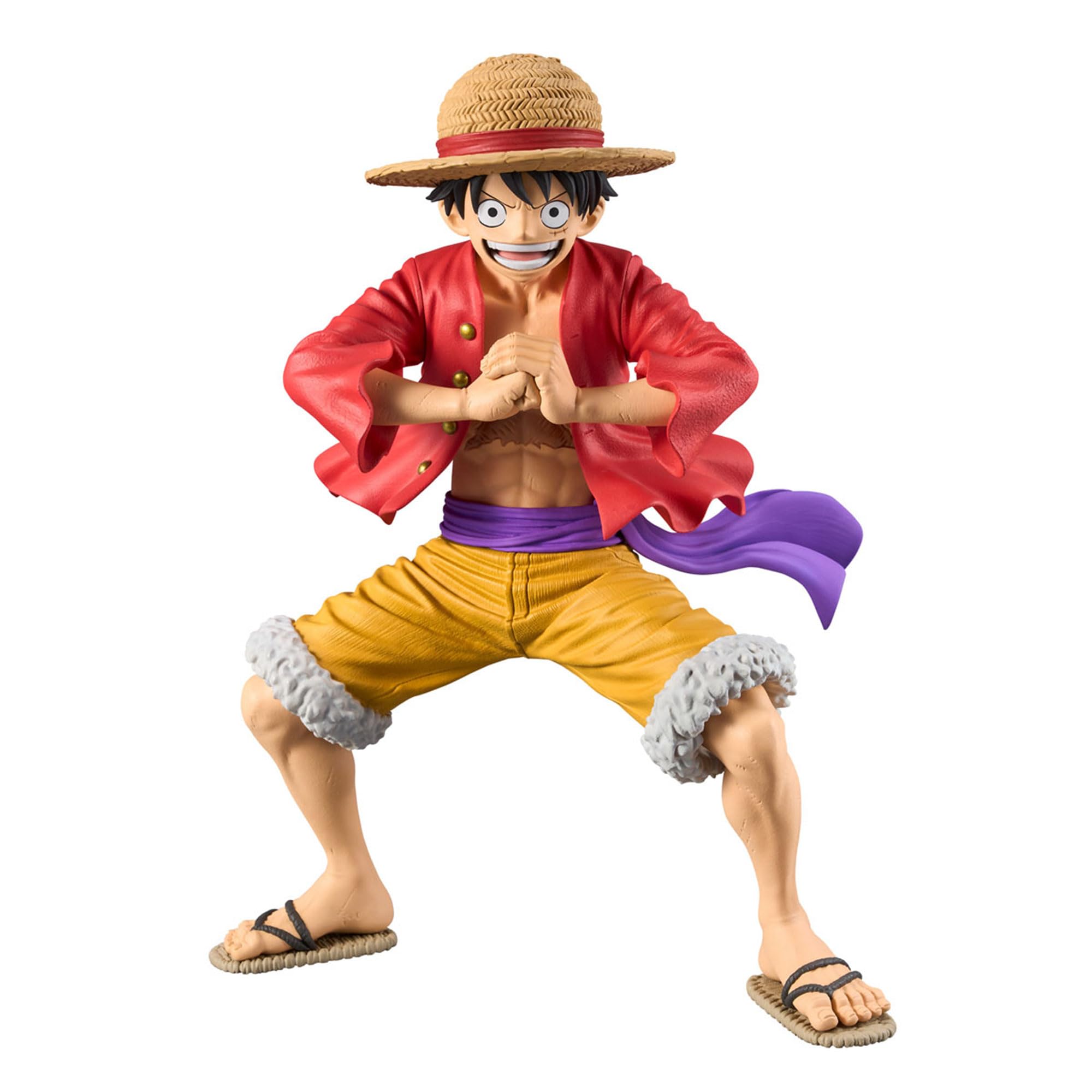 Figura Banpresto Monkey D. Luffy Grandista De Una Pieza, 20 Cm - Venta Internacional.