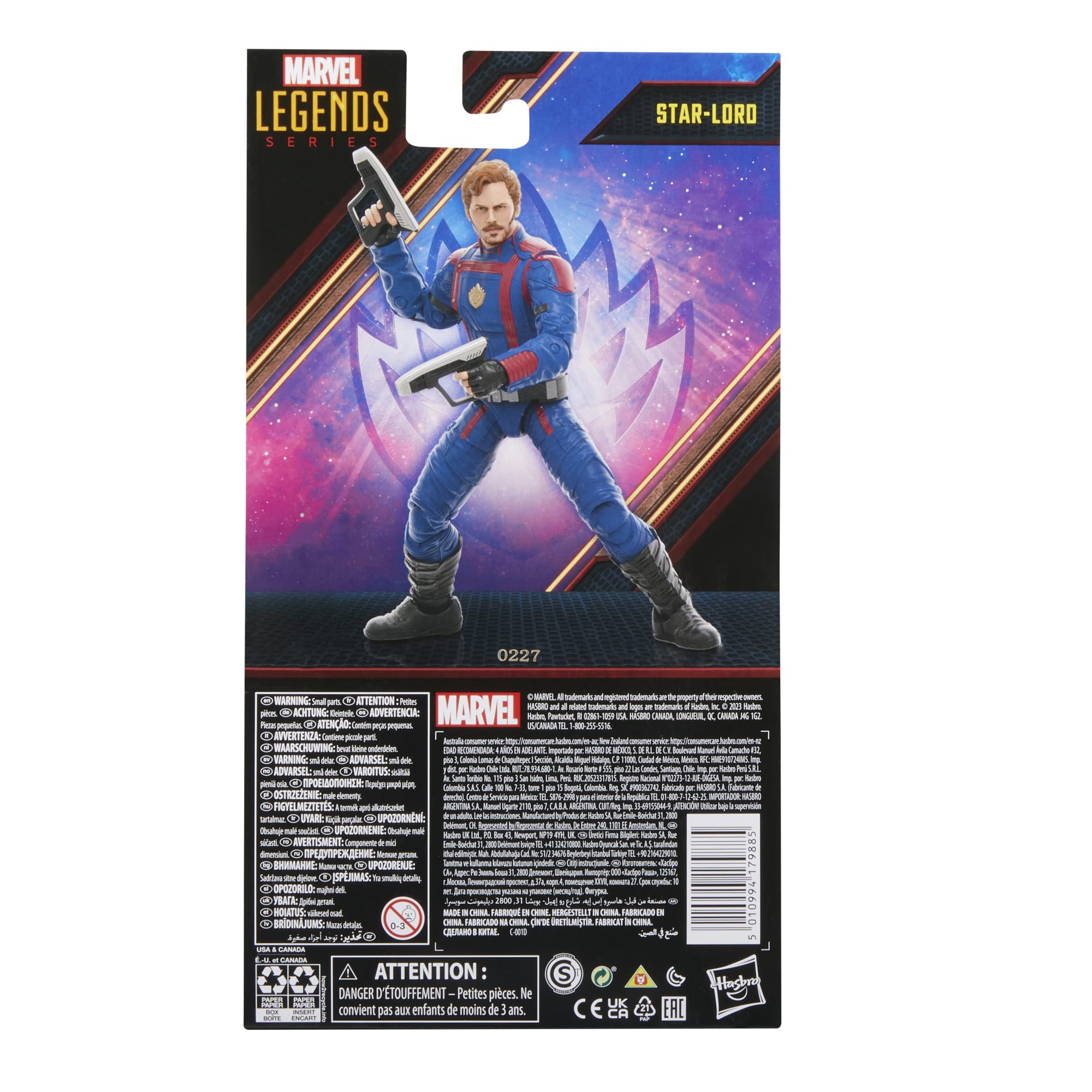 Foto 6 pulgar | Figura De Acción Star-lord De La Serie Marvel Legends De 6 Pulgadas - Venta Internacional.
