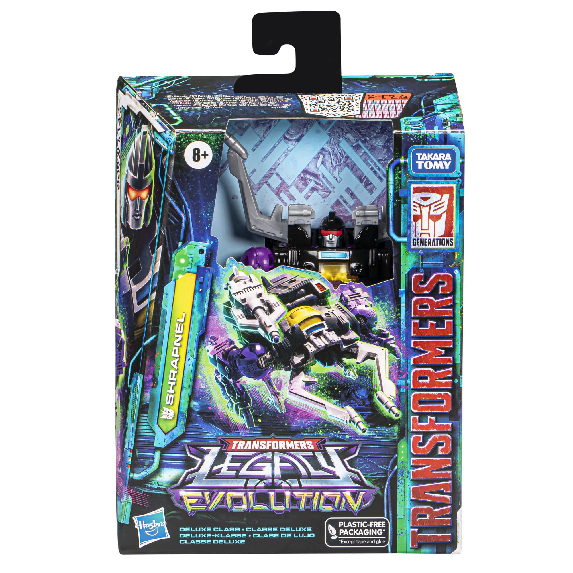 Foto 3 pulgar | Figura De Acción Transformers Legacy Evolution Deluxe Shrapnel - Venta Internacional.