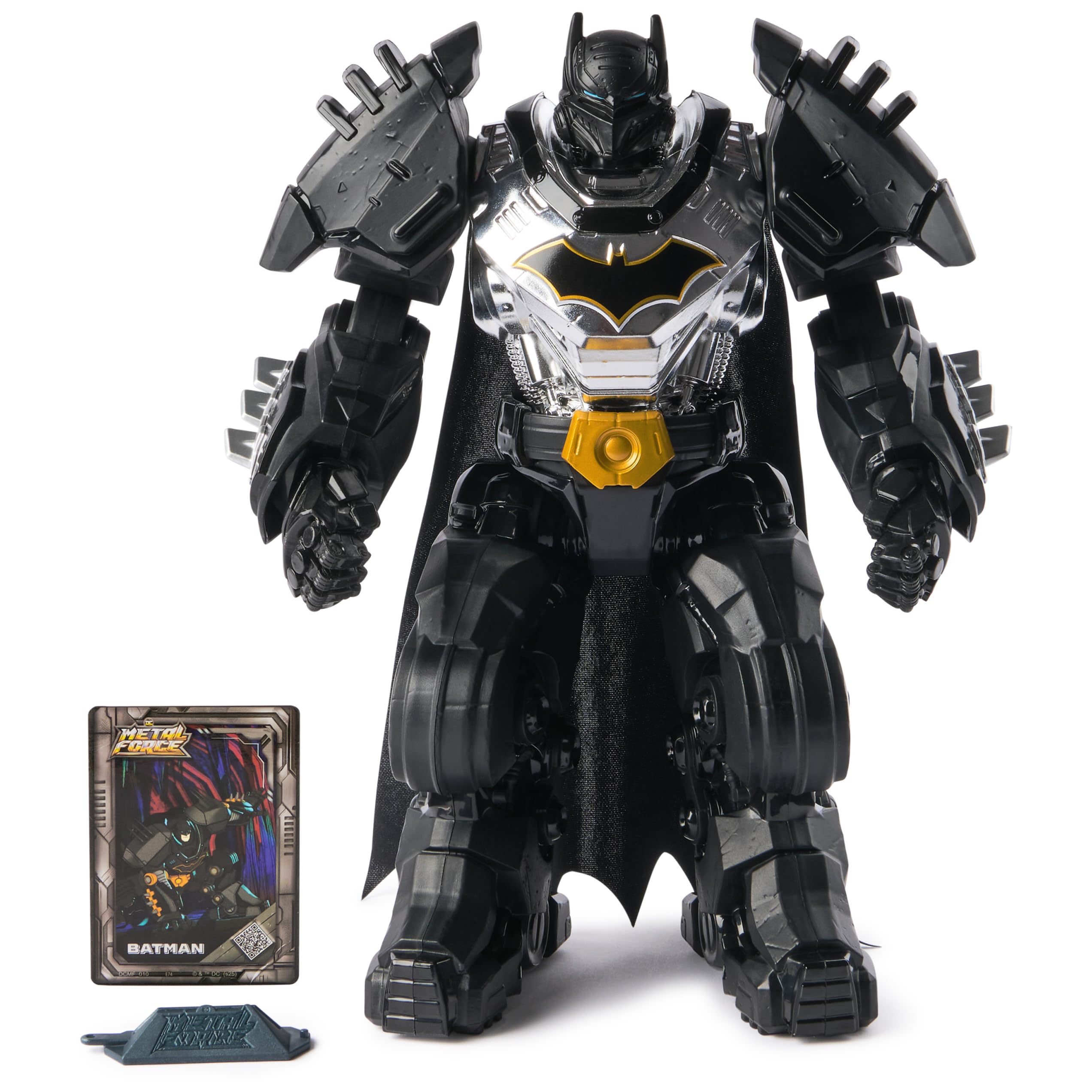 Figura De Acción Spin Master Dc Comics Metal Force Batman 30 Cm - Venta Internacional.