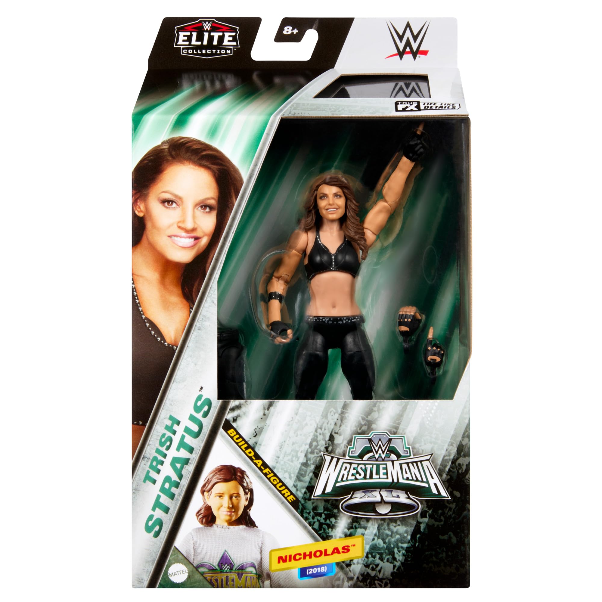 Foto 3 pulgar | Figura De Acción Mattel Wwe Elite Collection Wrestlemania - Venta Internacional.