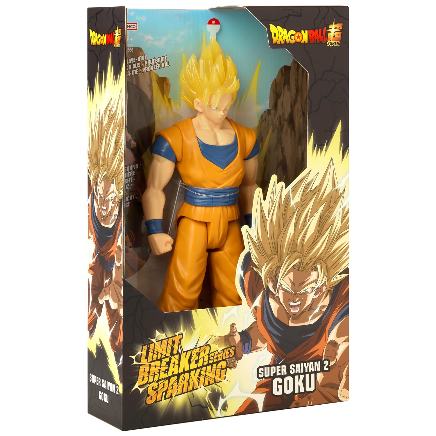 Foto 7 pulgar | Figura De Acción Dragon Ball Super Saiyan 2 Goku 30 Cm - Venta Internacional.
